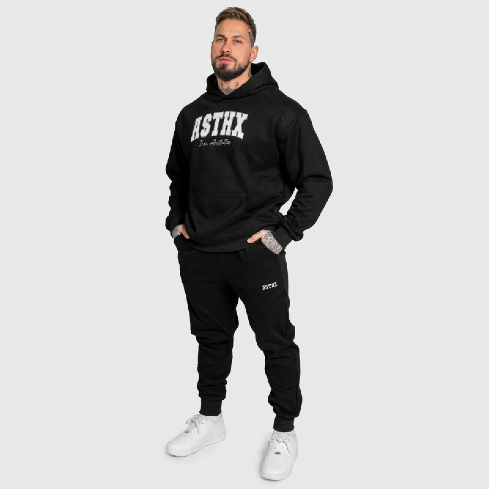 Tepláková souprava Iron Aesthetics ASTHX, šedá · záber 11