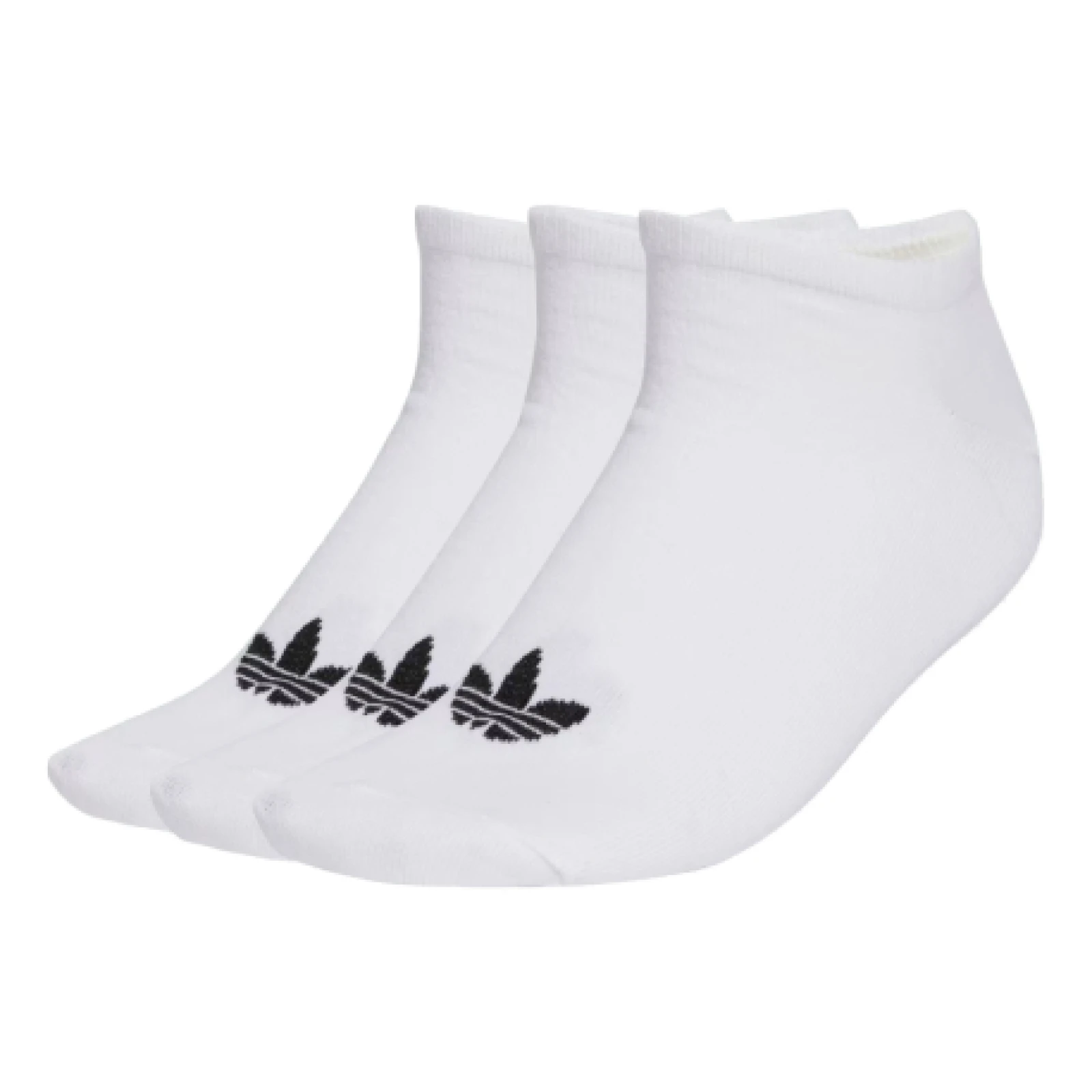 Ponožky ADIDAS ORIGINALS 3 PACK-LINER SOCKS BLACK BLACK BLACK · záber 1