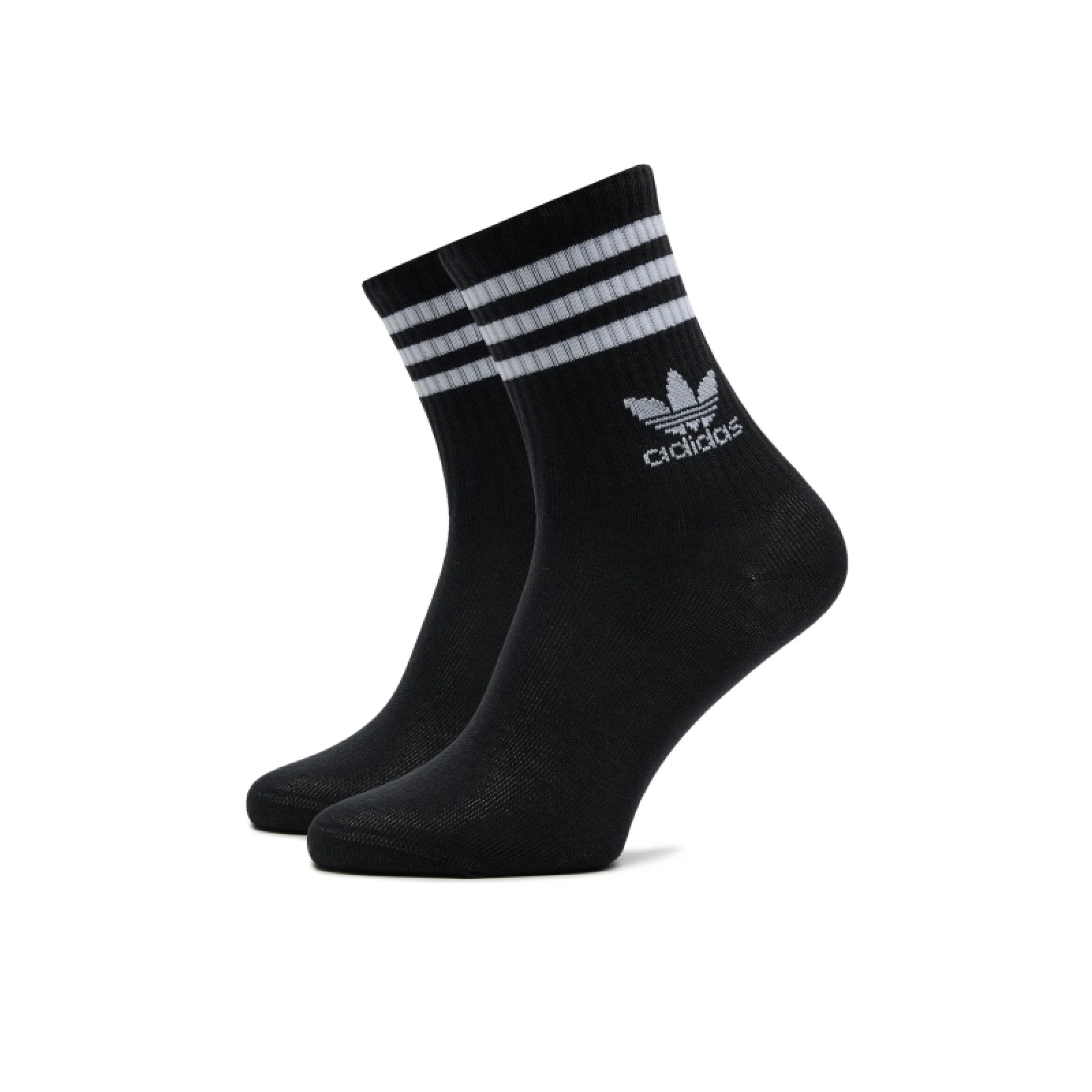 Ponožky ADIDAS ORIGINALS 3 PACK-CREW SOCK-WHITE · záber 2