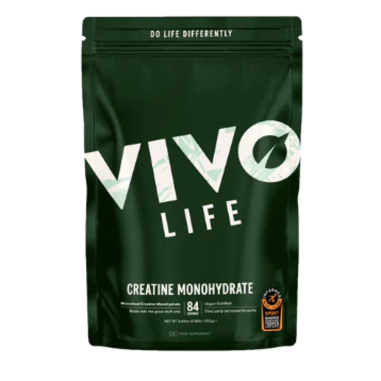 Creatine - Ultra čistý mikronizovaný kreatin monohydrát - VIVO LIFE (250g) · záber 1