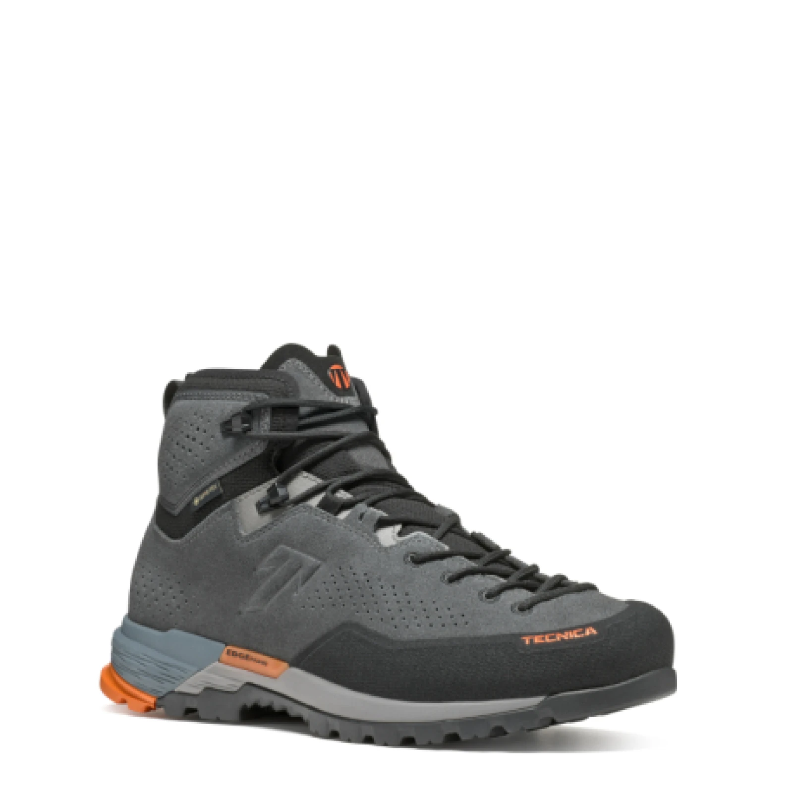 Pánská kotníková turistická celokožená obuv TECNICA Sulfur MID GTX Ms, dark grey orange · záber 1
