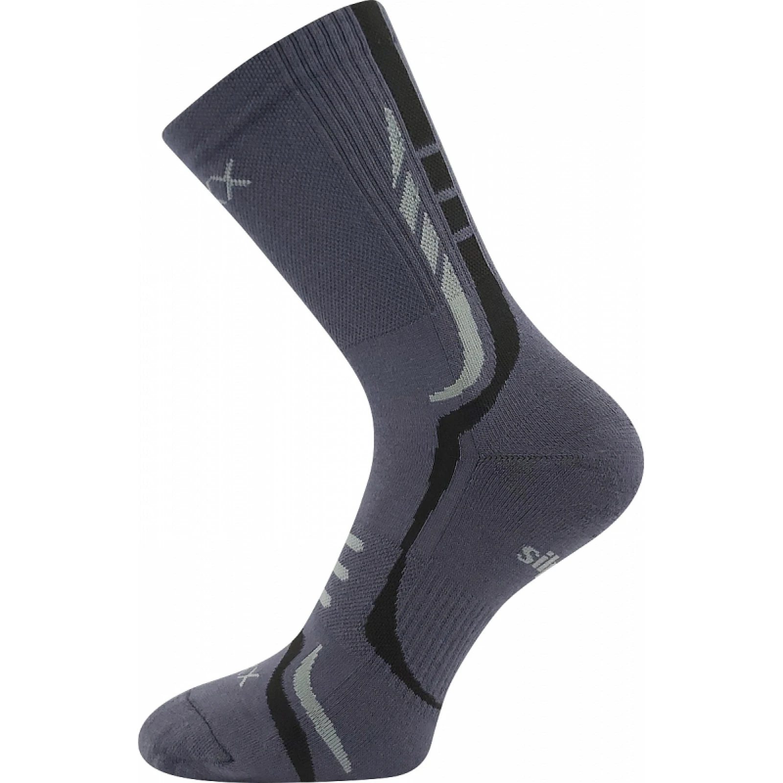 Pánské turistické ponožky VOXX 1 PACK-THORX DARK GREY · záber 2