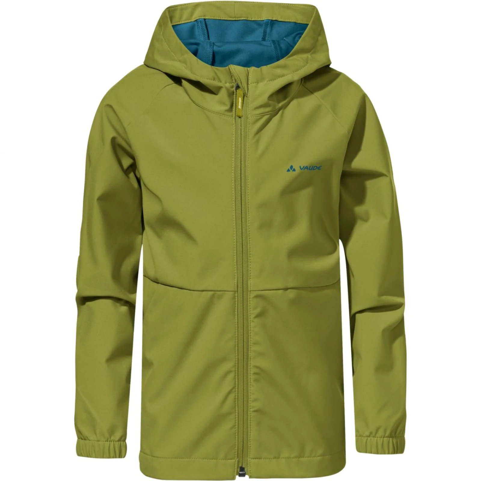Vaude Kids Kinich Jacket, softshellová bunda, zelená · záber 6