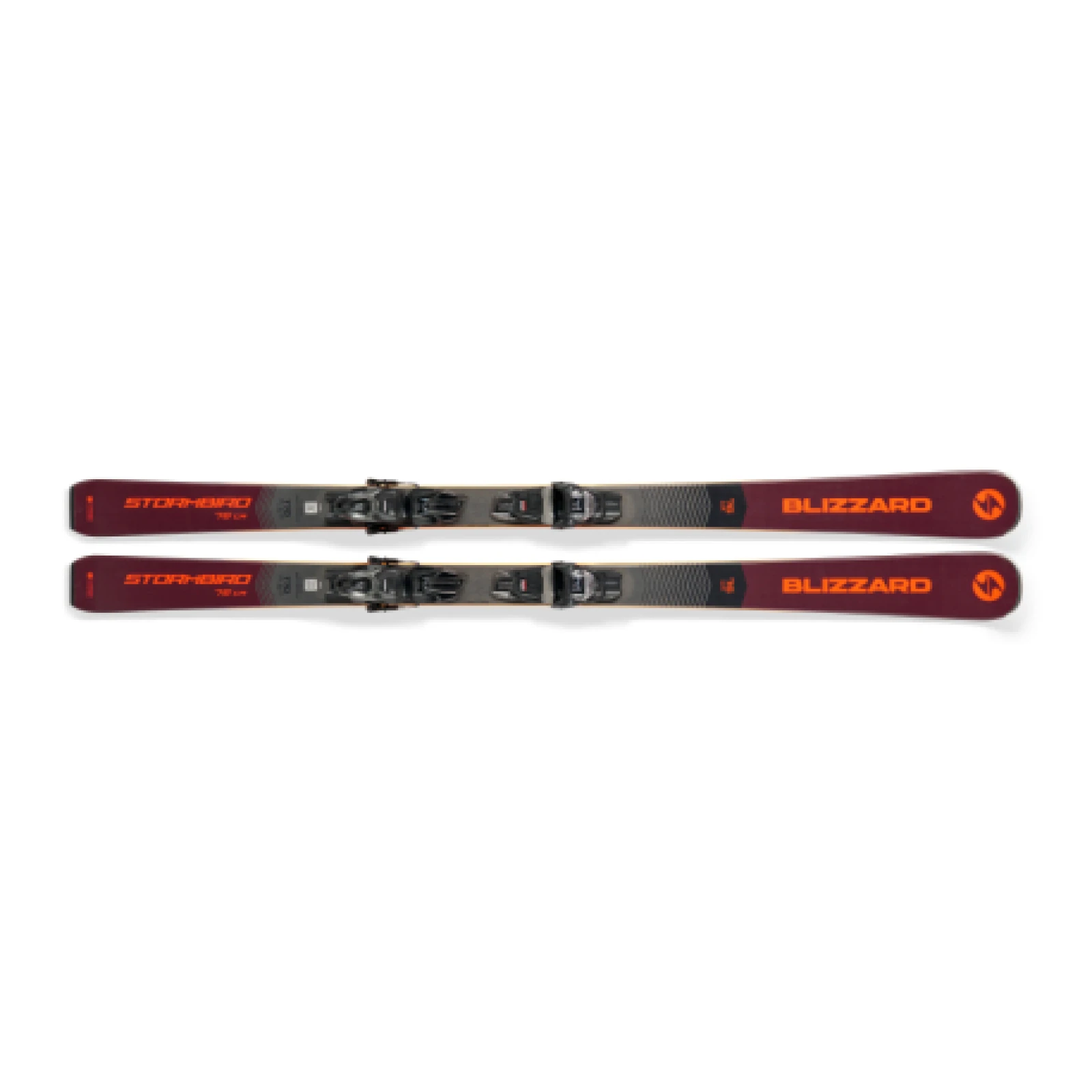 Sjezdové lyže - on piste s vázáním BLIZZARD Stormbird 76 CA + TPC 11 DEMO, burgundy anthracite · záber 1
