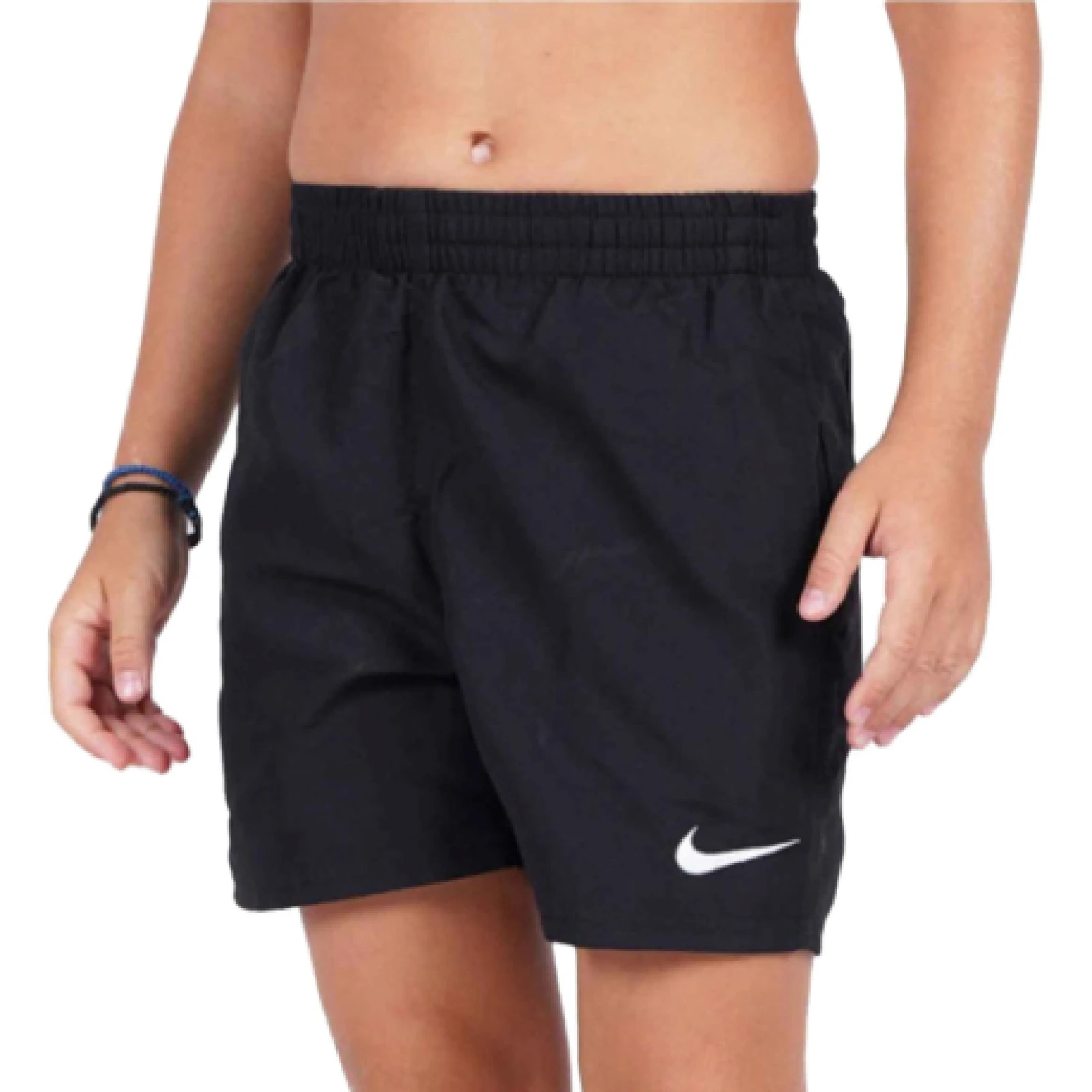 Chlapecké plavky NIKE SWIM 4 inch VOLLEY SHORT BLACK-BLACK · záber 1