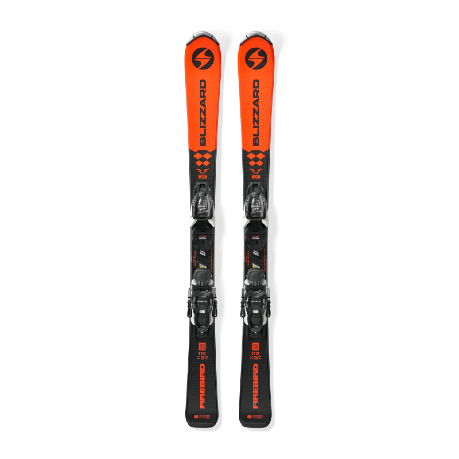 Juniorské sjezdové lyže - on piste s vázáním BLIZZARD Firebird JR + FDT JR 7, orange · záber 2