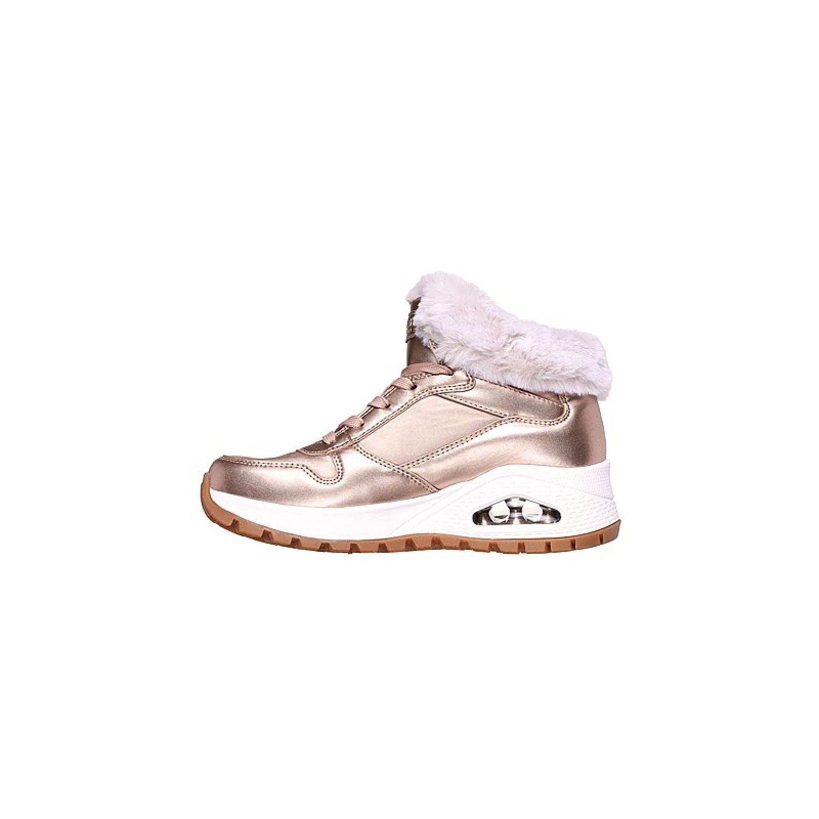 Dámské kotníkové zimní boty SKECHERS Uno Rugged Cool Nova rose gold · záber 3