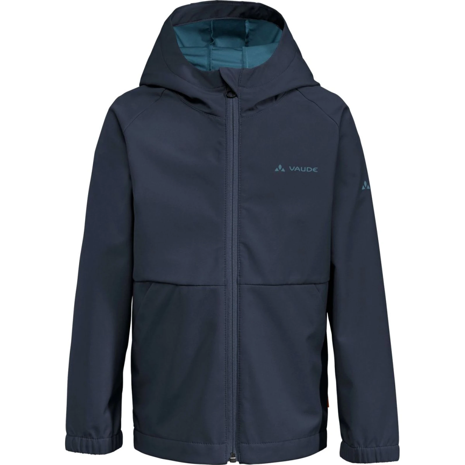 Vaude Kids Kinich Jacket, softshellová bunda, zelená · záber 2