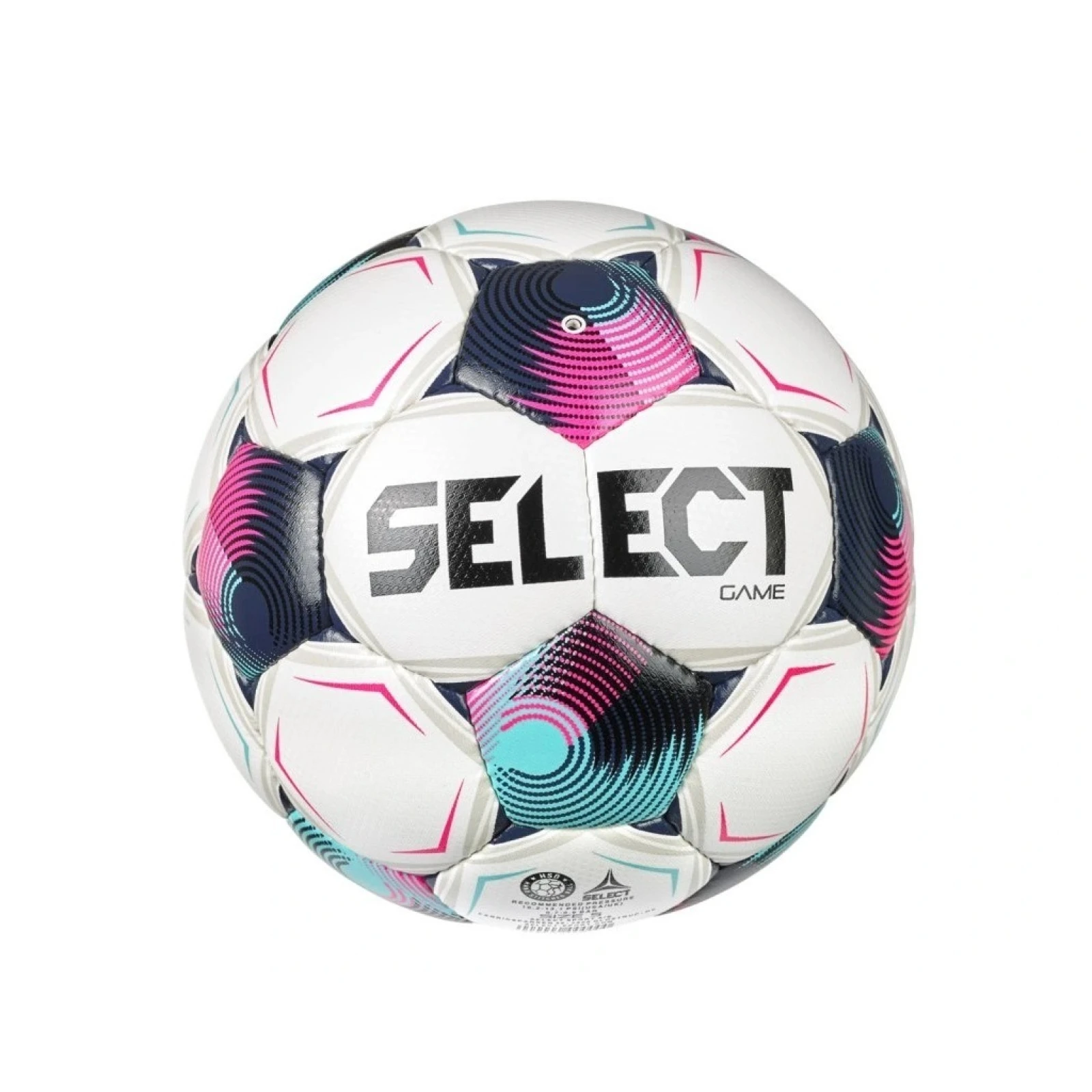 Fotbalový míč SELECT FB Game CZ Chance Liga 2026/27 5 bílo-růžová · záber 2
