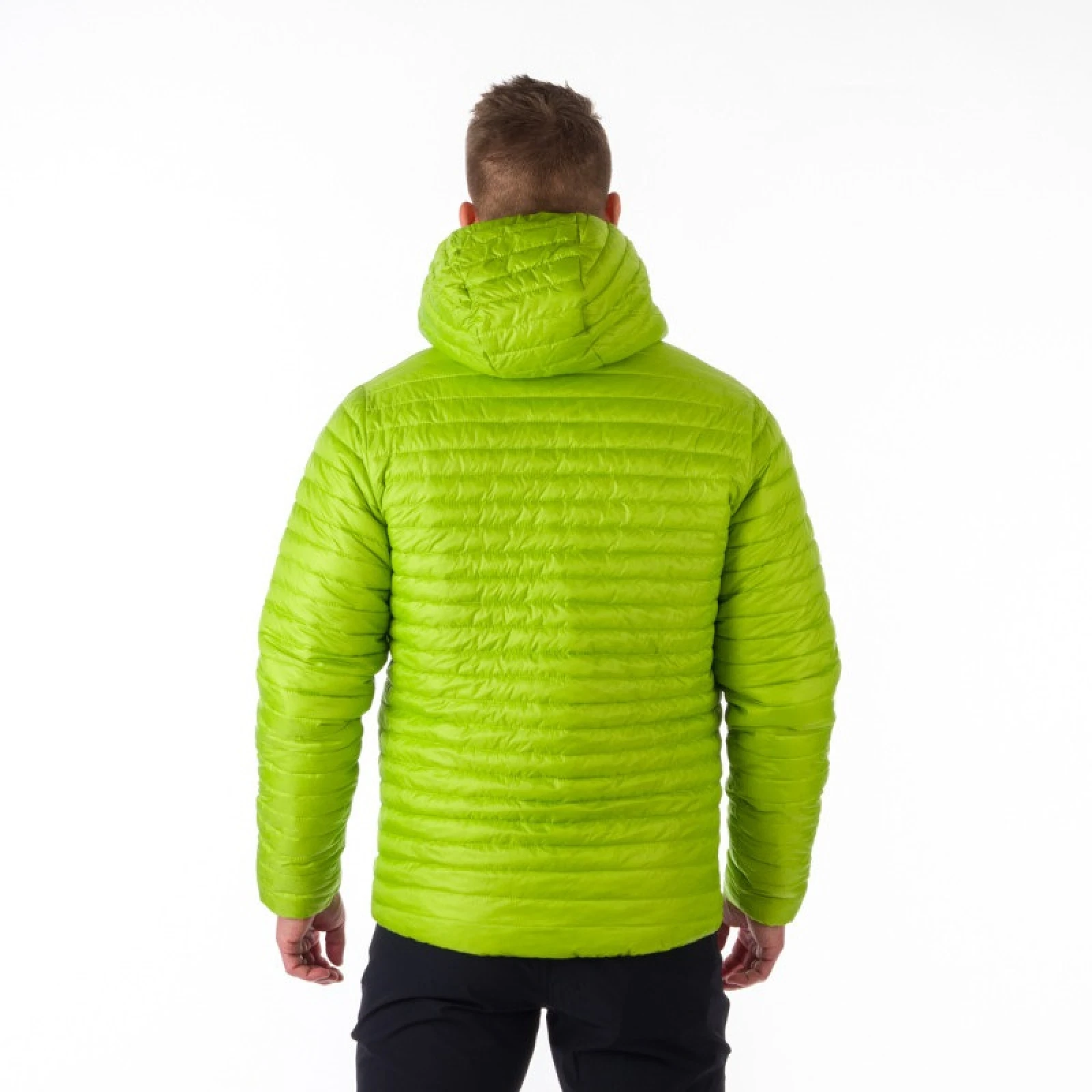 Pánská turistická bunda NORTHFINDER DAN-584-limegreengrey · záber 5