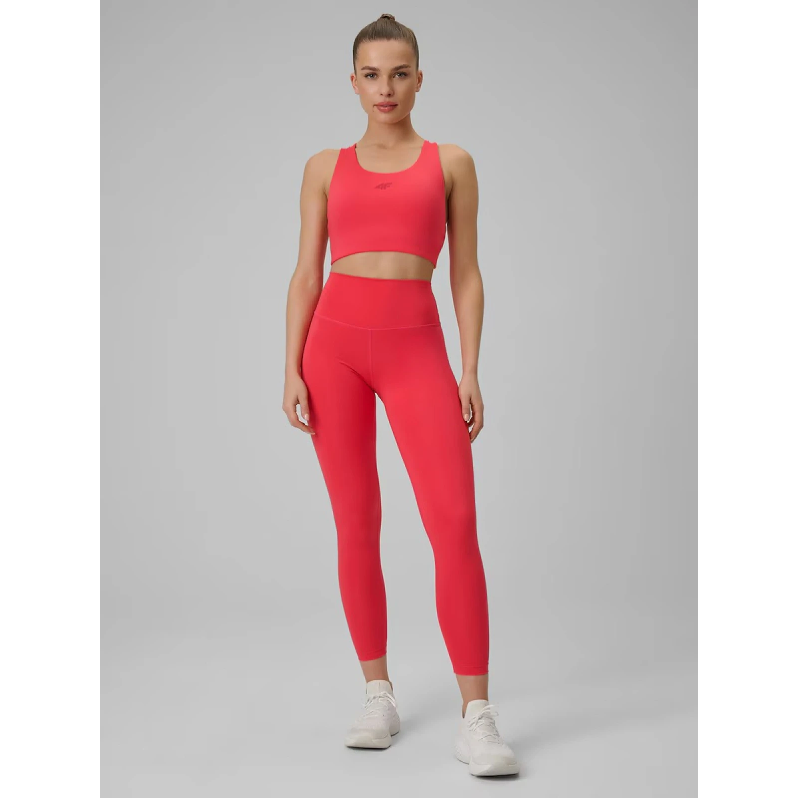 Dámská sportovní tréninková podprsenka 4F SPORT BRA F219-63S-CORAL · záber 5