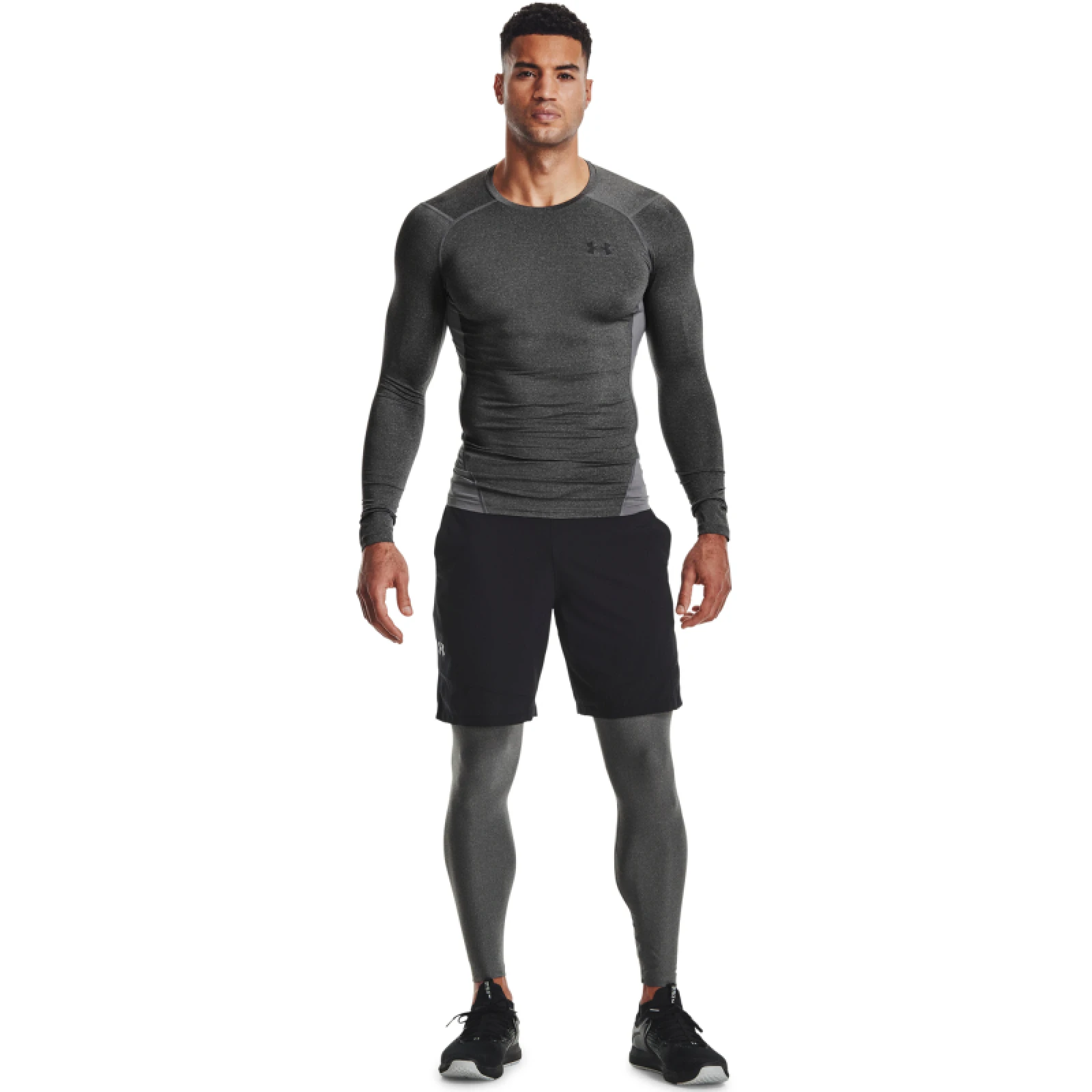 Pánské kompresní legíny UNDER ARMOUR UA HG Armour Leggings-GRY · záber 4