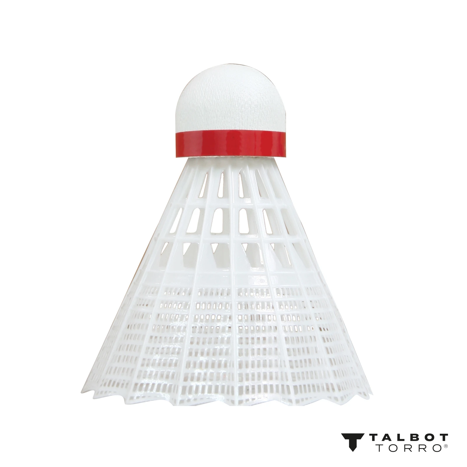 Badmintonové míčky TALBOT TORRO Tech 450 Fast 6ks - bílé · záber 2