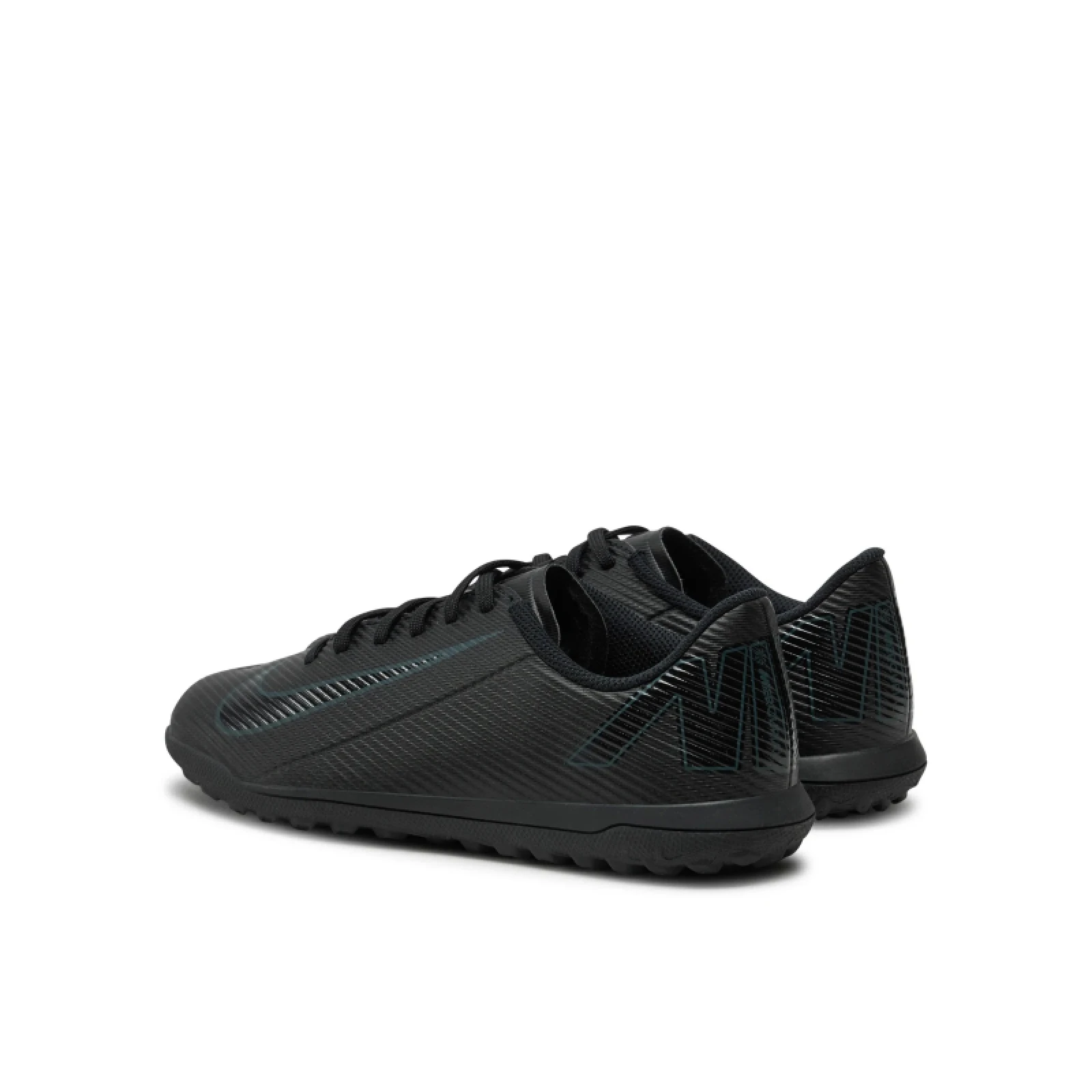 Chlapecké fotbalové kopačky turfy NIKE Mercurial Vapor 16 Club Jr TF black deep jungle black · záber 4