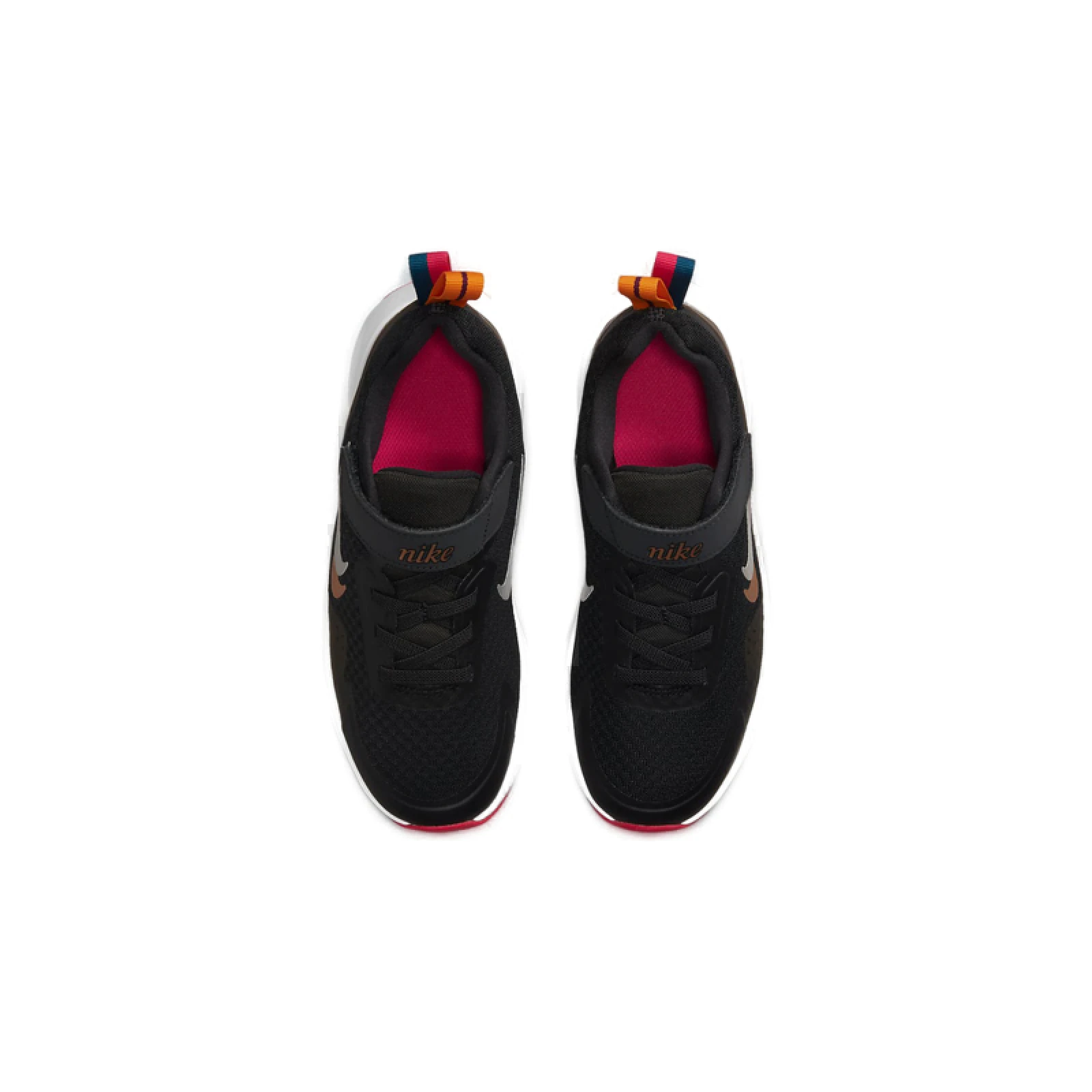 Dětská rekreační obuv NIKE WearAllDay off noir metallic pewter black · záber 3