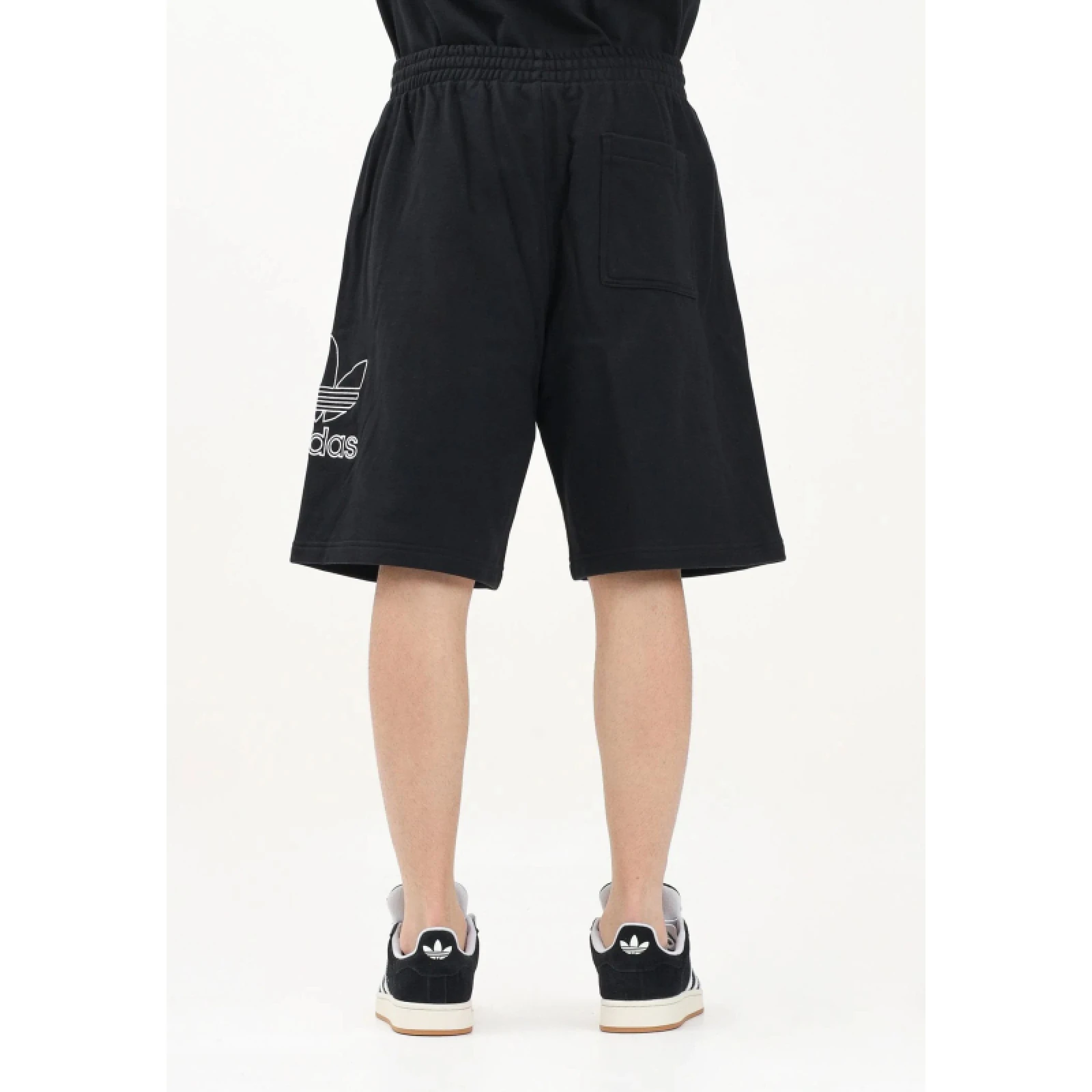 Pánské teplákové kraťasy ADIDAS ORIGINALS TREF SHORT BLACK · záber 8