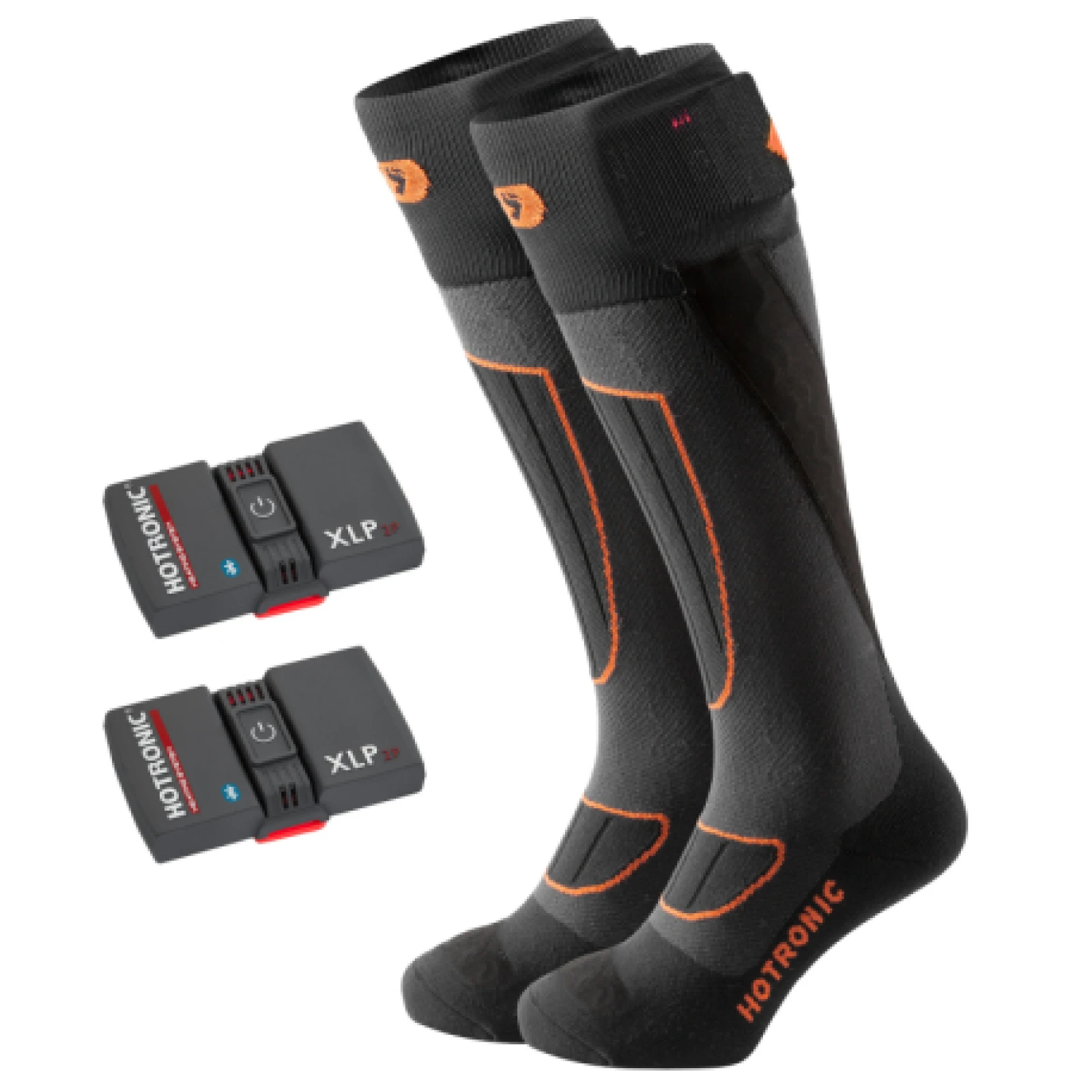 Vyhřívané podkolenky (ponožky) set s baterií HOTRONIC SET 1 pair Heat socks XLP 2P + 1 pair Bluetooth Surround Comfort · záber 1