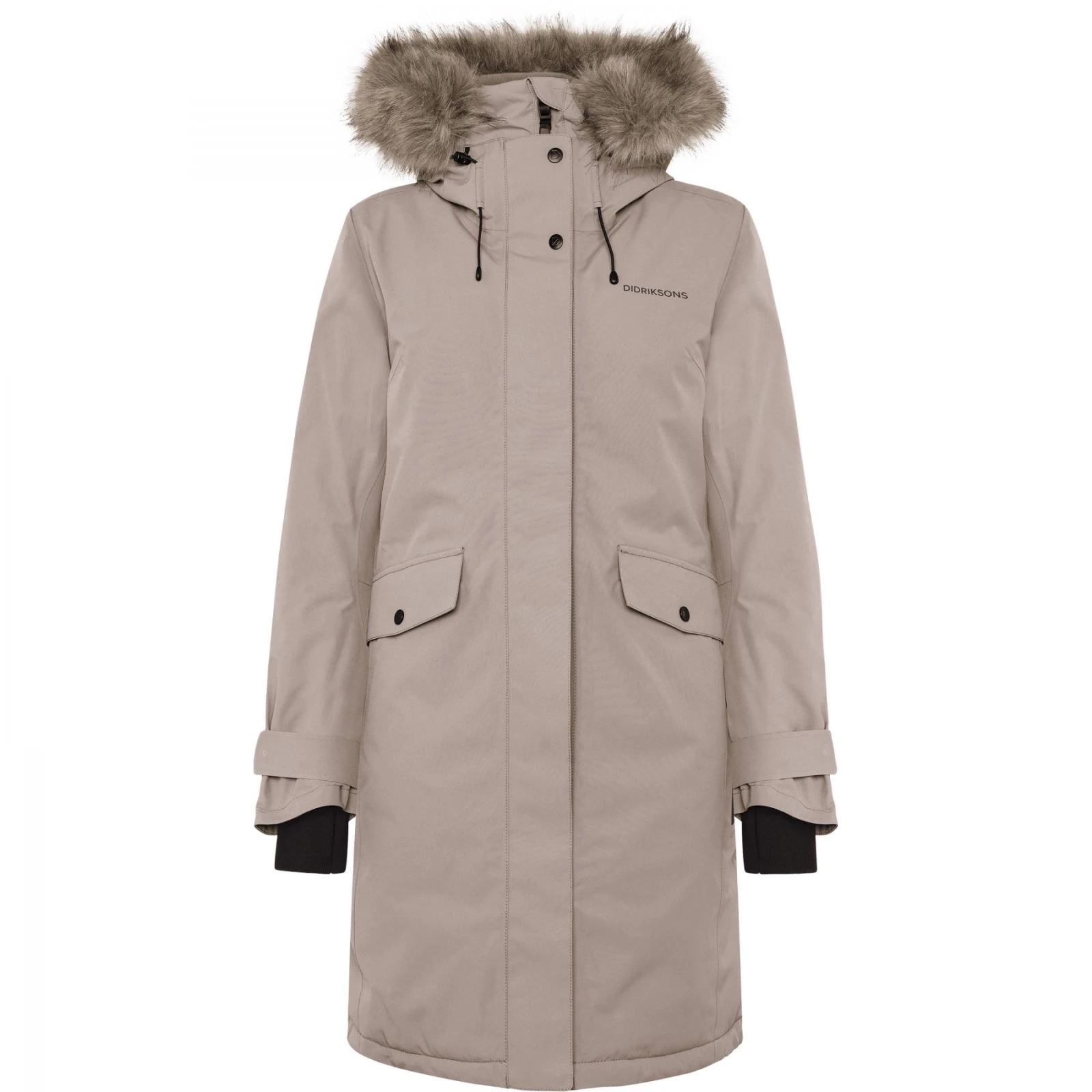 Didriksons Erika, parka, dámská, ash brown · záber 1