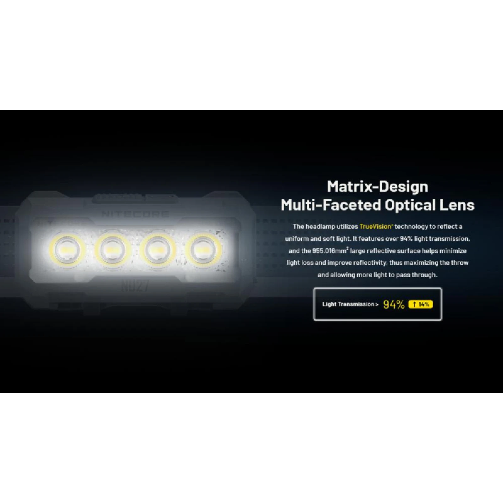 Čelovka NITECORE NU27 - 123M - 600LM · záber 5