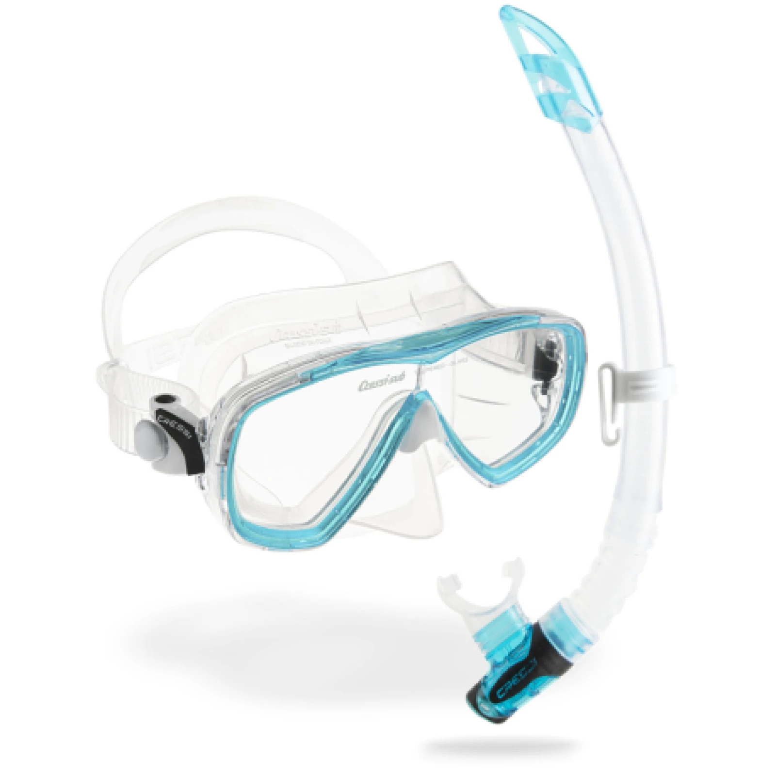 Potápěčský snorklovací set CRESSI ESTRELLA + GAMMA COMBO CLEAR AQUAMARINE · záber 1