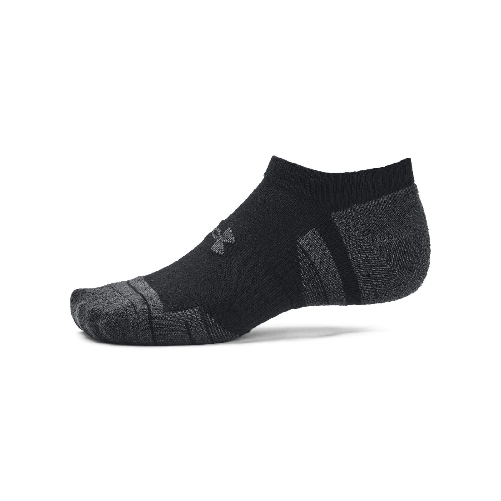 Under Armour Performance Tech 3pk NS Socks Black · záber 4