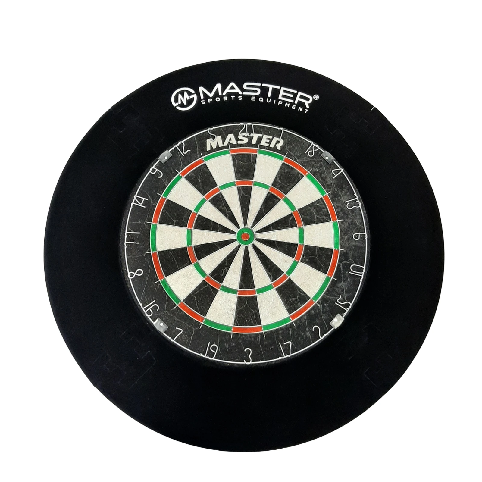 Akční set - sisalový terč MASTER Grande 45 cm + okruží k terči MASTER - 4 dílné · záber 1