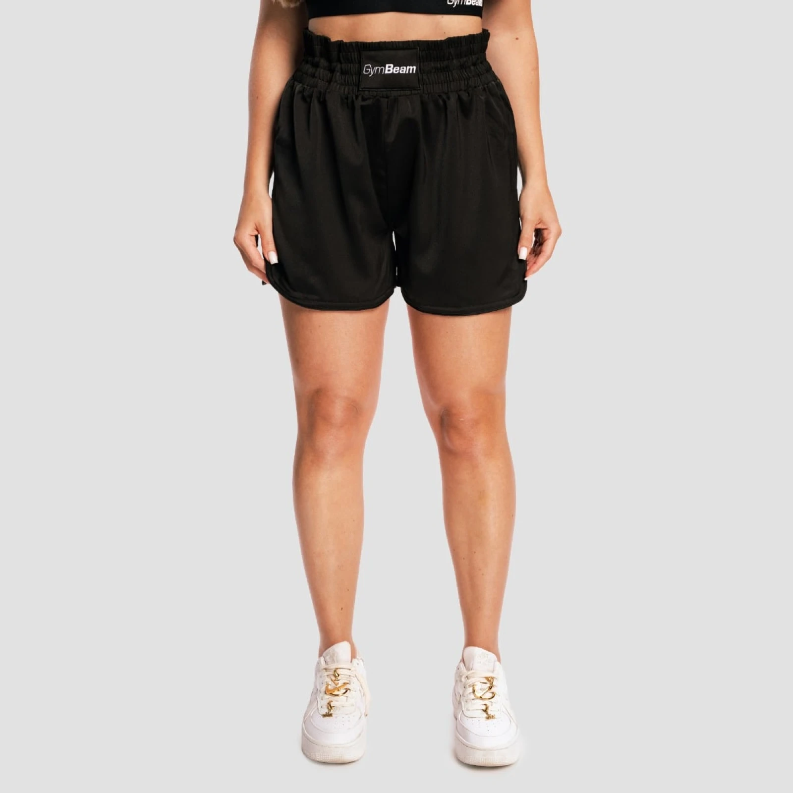 GymBeam Dámské šortky Boxing Combat Black - Velikost: XS | Barva: čierna | Pohlavie: Dámské | Hmotnost: 0,16 kg | Balení: 85 · záber 1