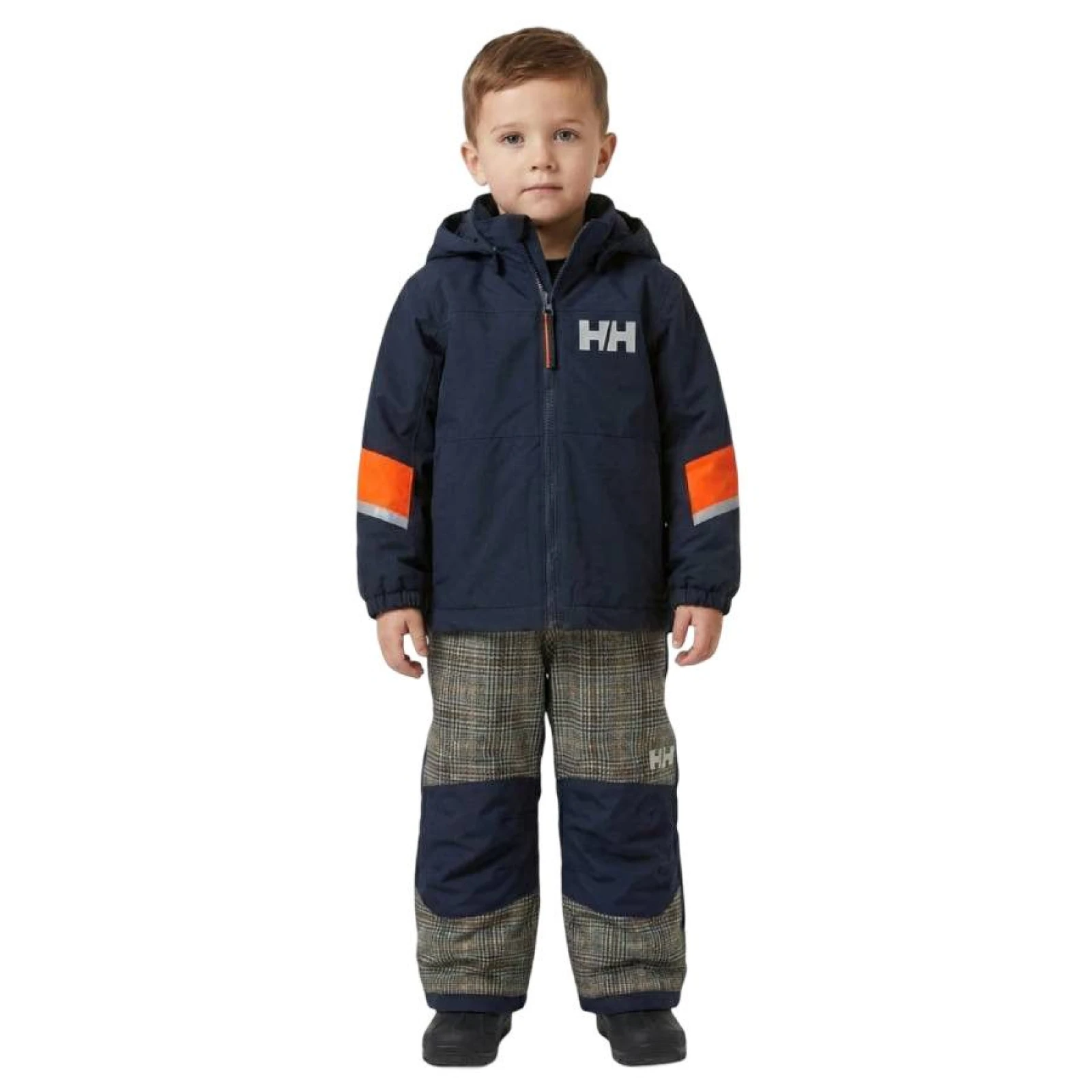 Helly Hansen Rider/Rider 2 Ins Bib lyžařská souprava, junior, námořnická modrá · záber 1