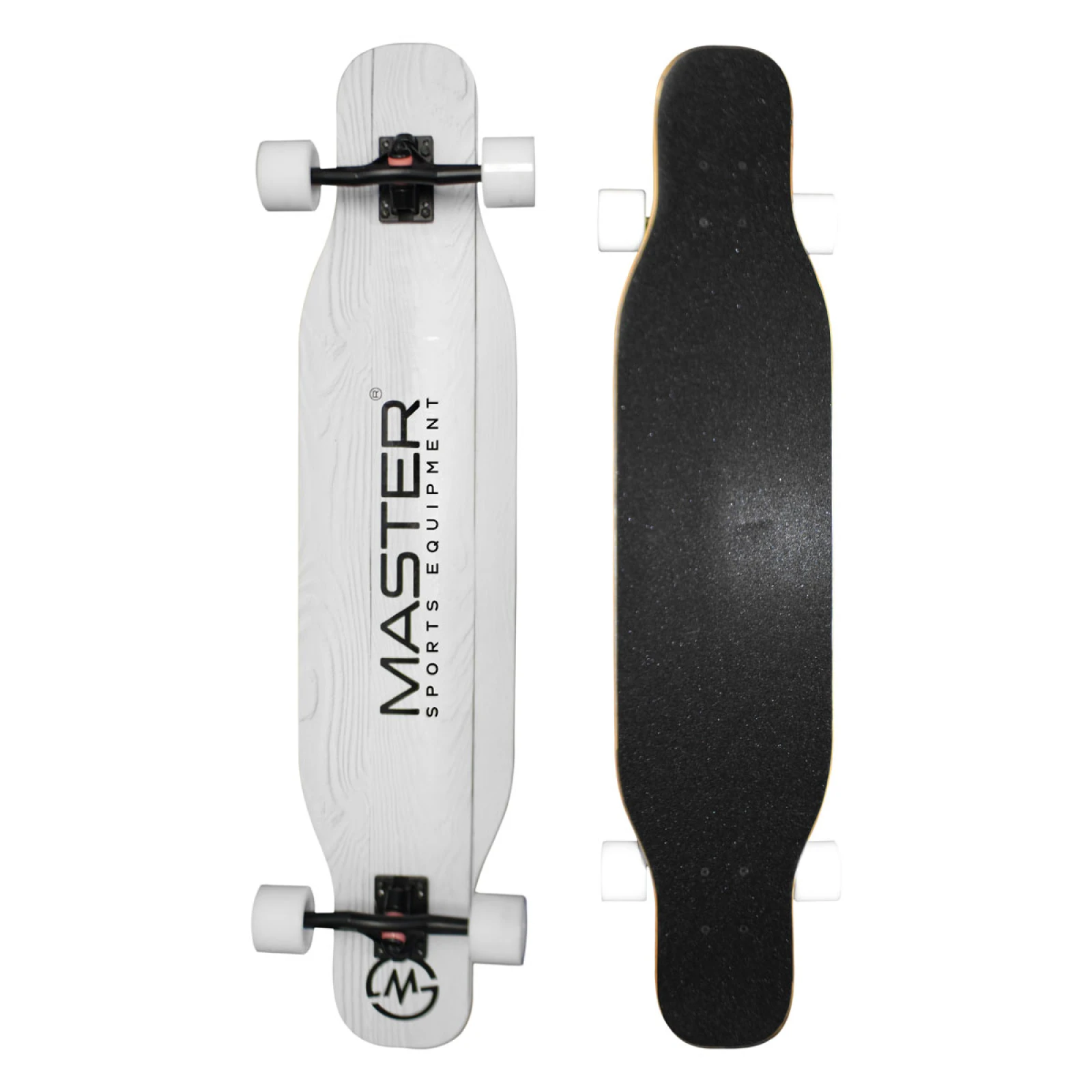 Longboard MASTER 42" dancing style - white wood · záber 1