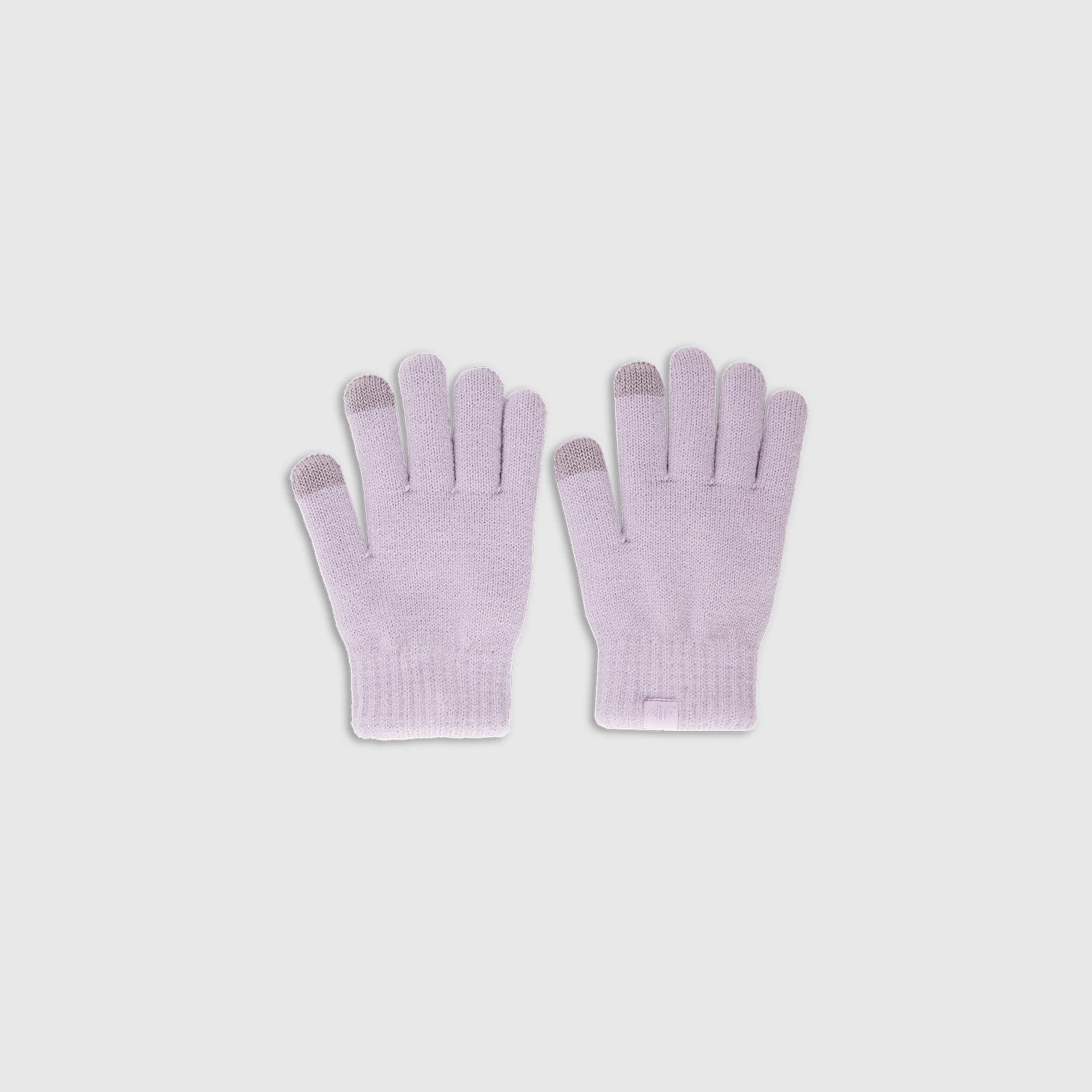 Dětské pletené rukavice Touch Screen - fialové · záber 1