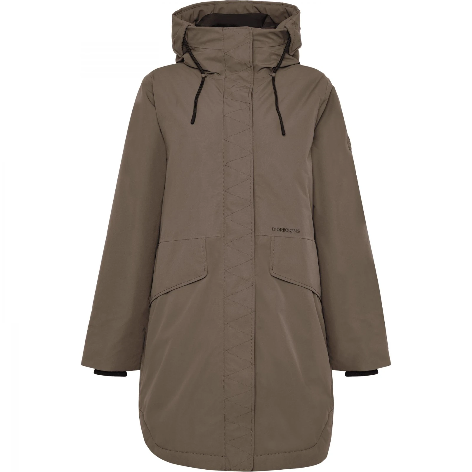 Didriksons Lilian, parka, dámská, mocha · záber 1