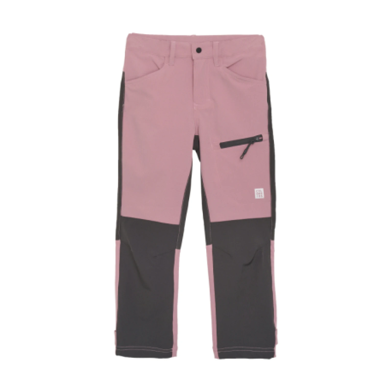Dívčí turistické kalhoty COLOR KIDS Pants Outdoor - Stretch, foxglove · záber 1