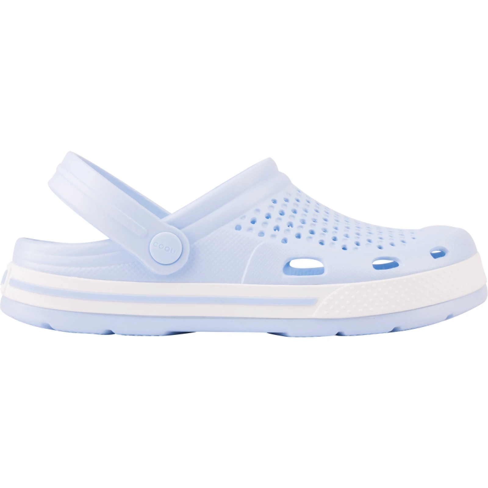 Dámské kroksy (rekreační obuv) COQUI Lindo W candy blue white · záber 2