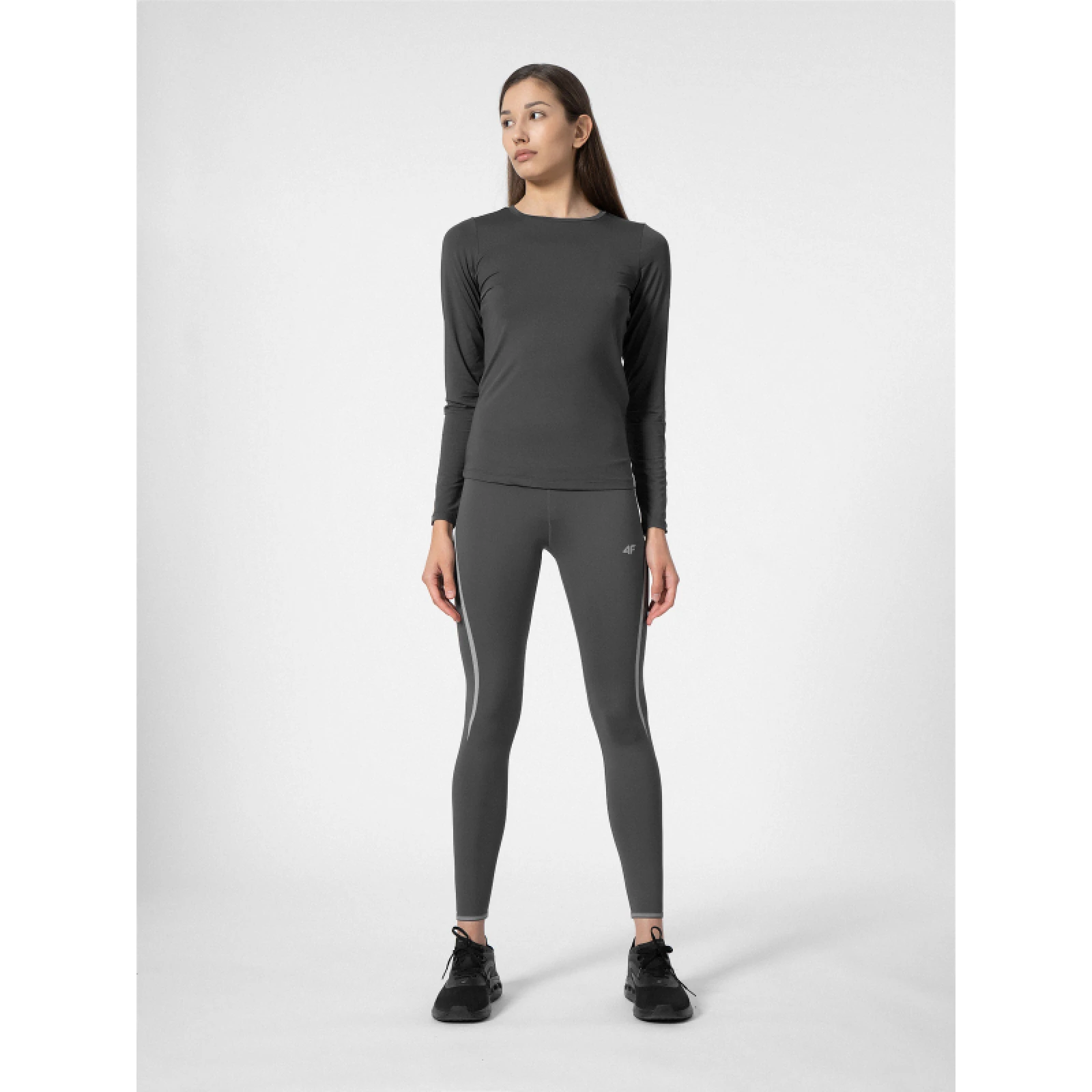 Dámské legíny 4F TIGHTS FNK F049-22S-ANTHRACITE · záber 3