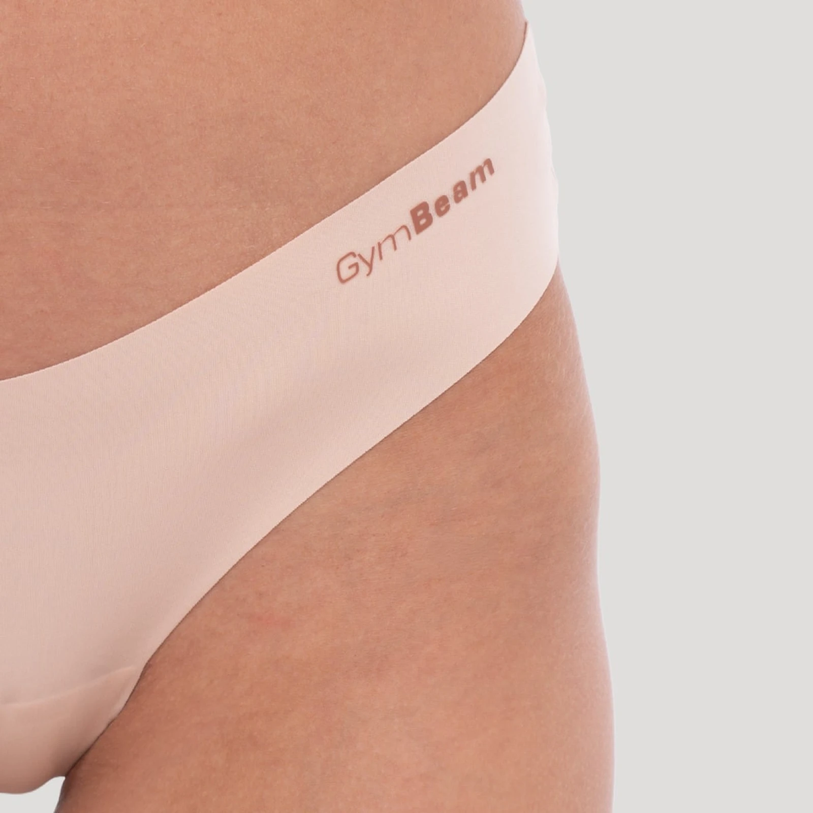 GymBeam Bezešvé kalhotky Comfy 3Pack Beige - Velikost: XS | Barva: béžová | Hmotnost: 0,094 kg | Balení: 406 · záber 2