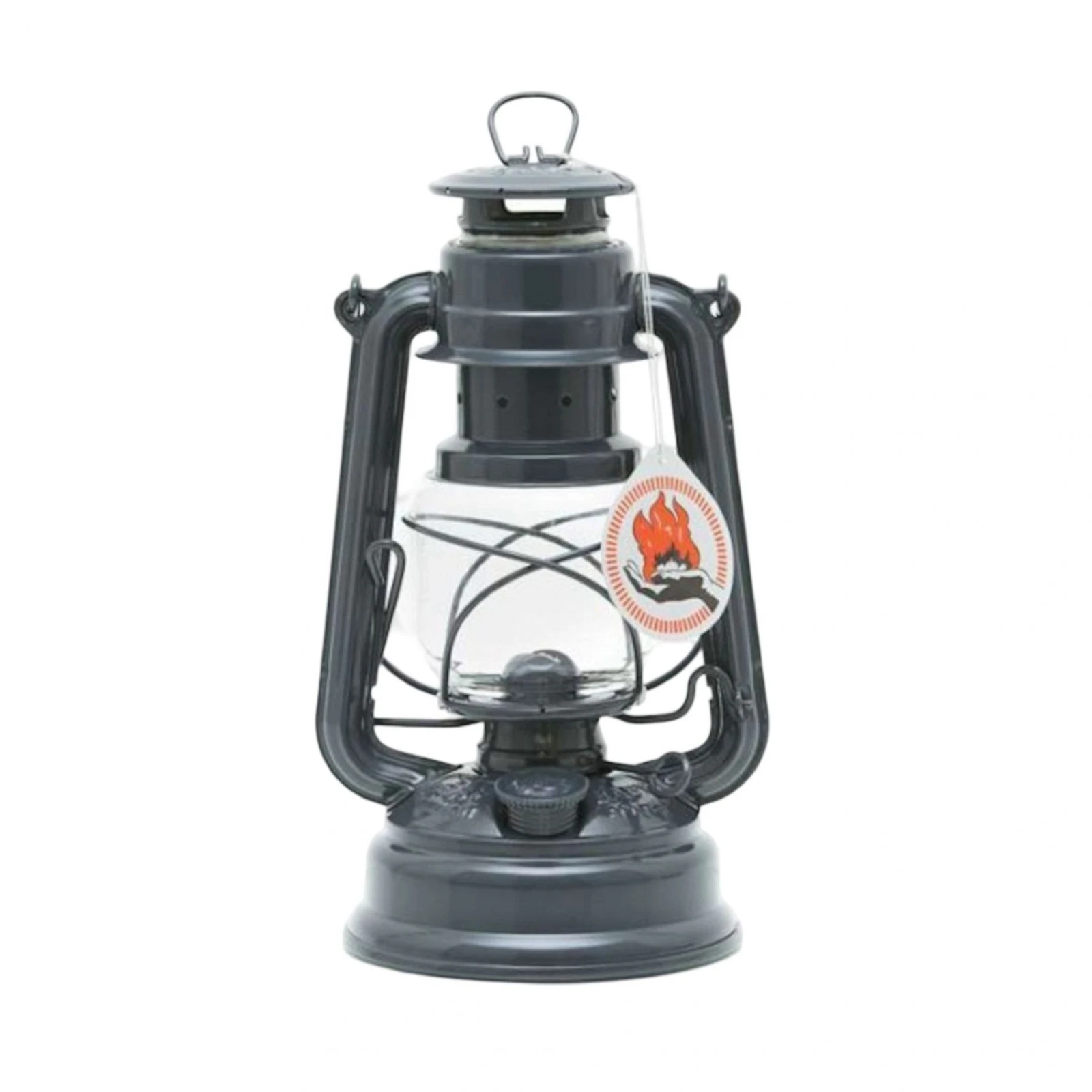 Feuerhand Hurricane Lantern, lucerna, antracitová · záber 1