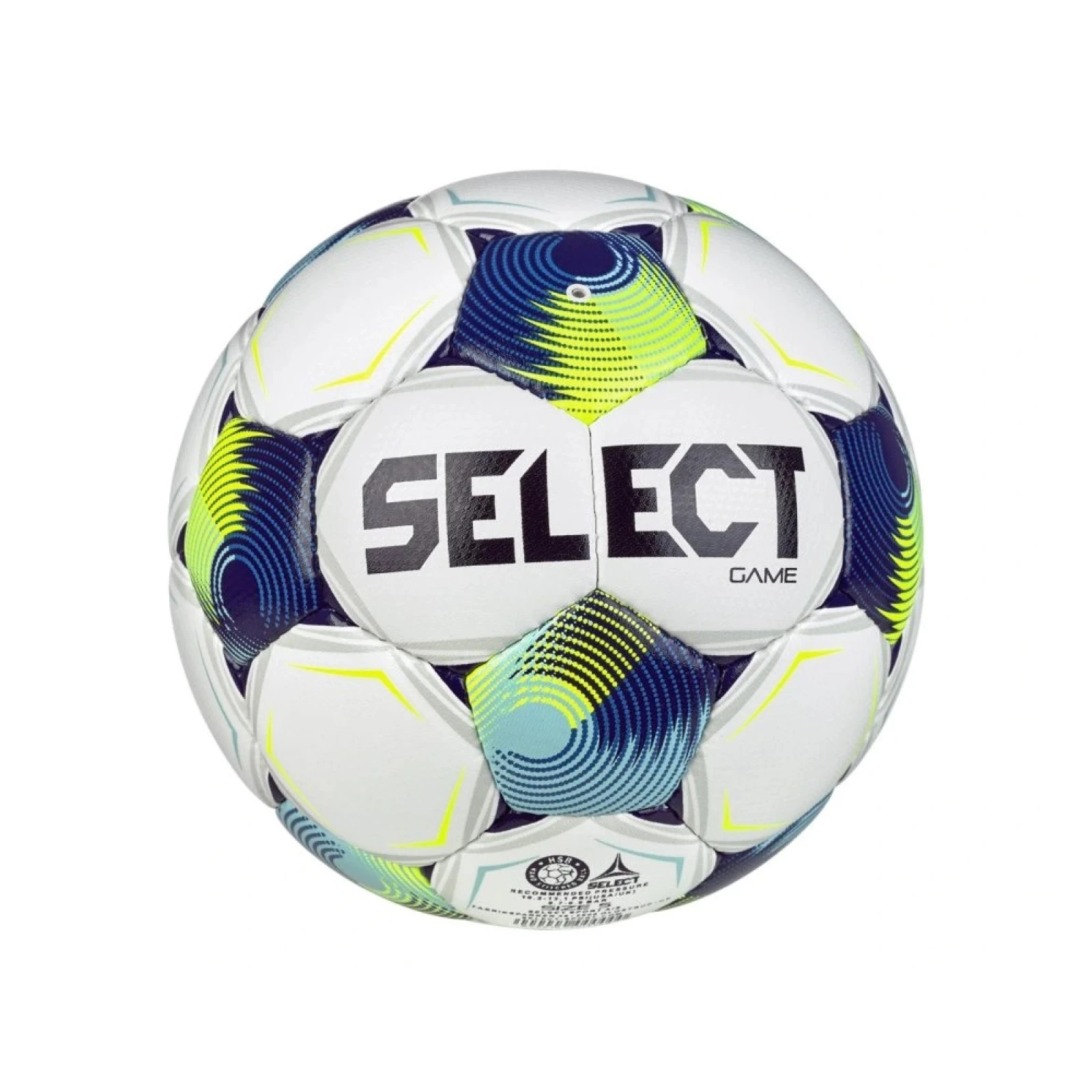 Fotbalový míč SELECT FB Game CZ Chance Liga 2025/26 5 bílo-modrá · záber 1