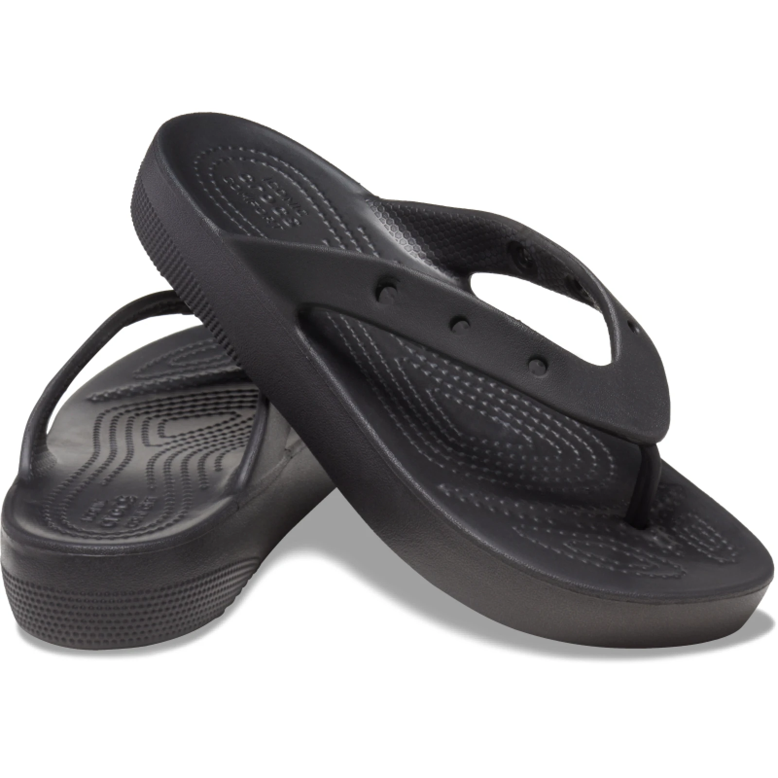 Dámské žabky (plážová obuv) CROCS Classic Platform Flip W black · záber 5