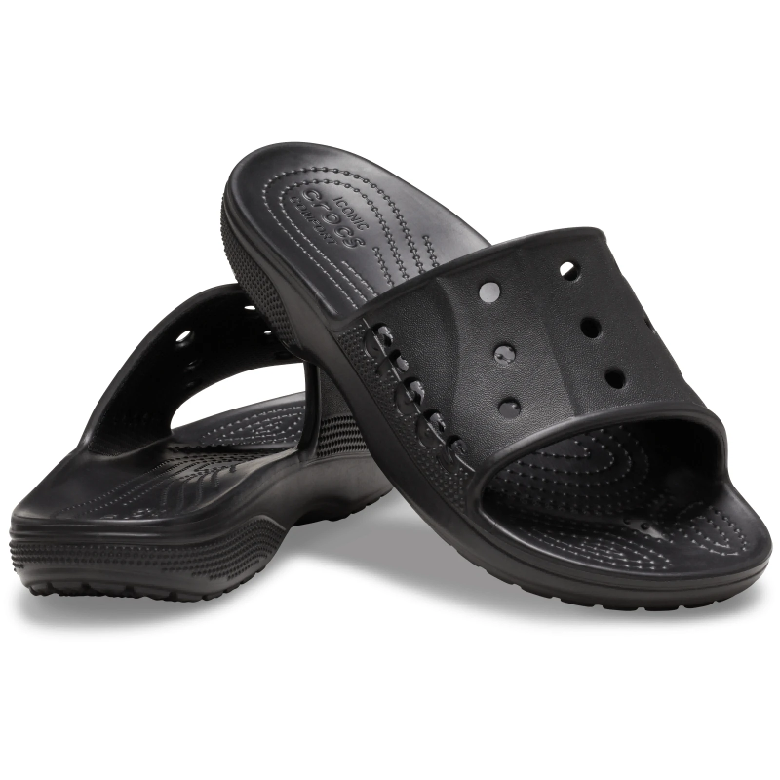 Pantofle (plážová obuv) CROCS Baya II Slide U black · záber 10