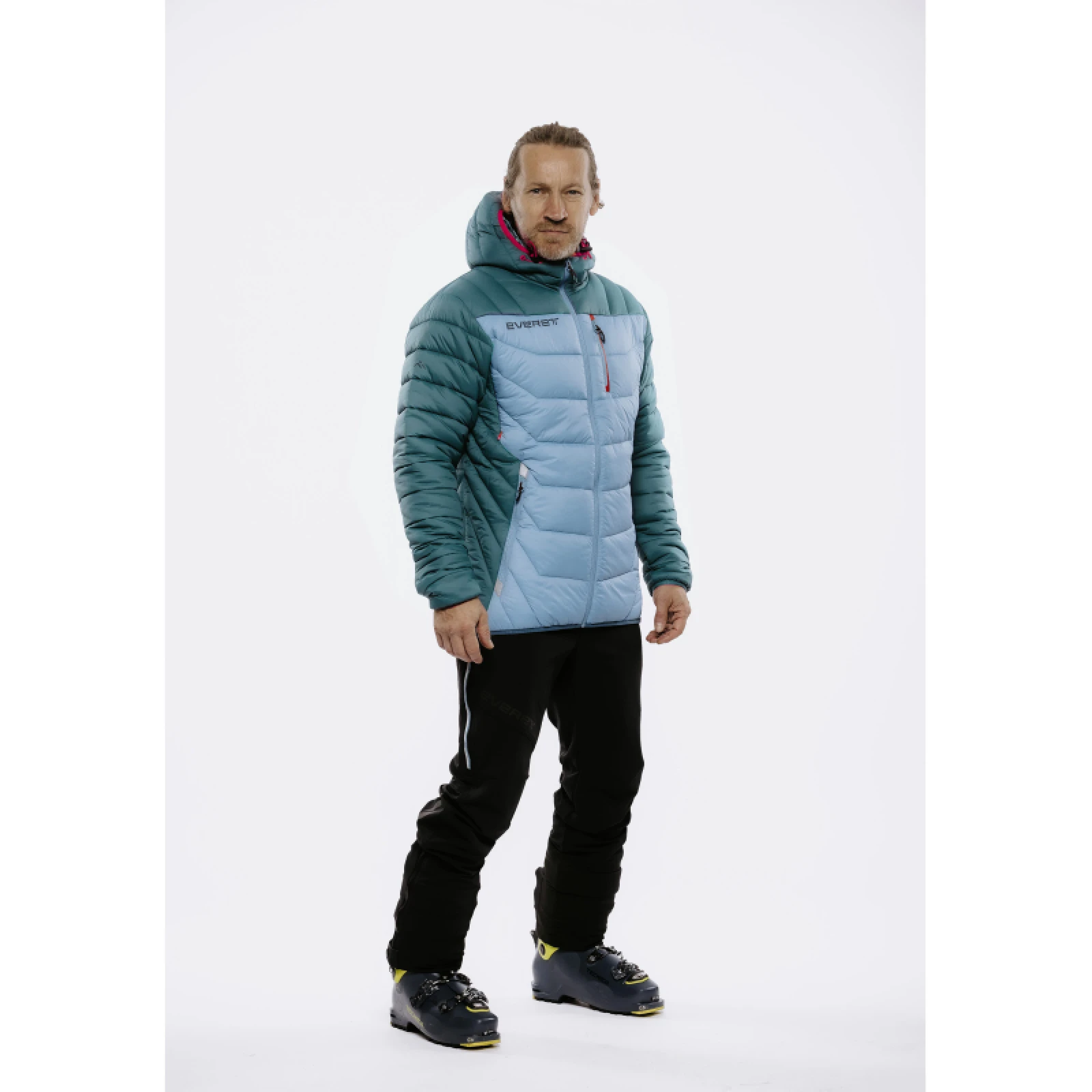 Pánská bunda na skialp EVERETT Insullatis Primaloft jckt M red · záber 4