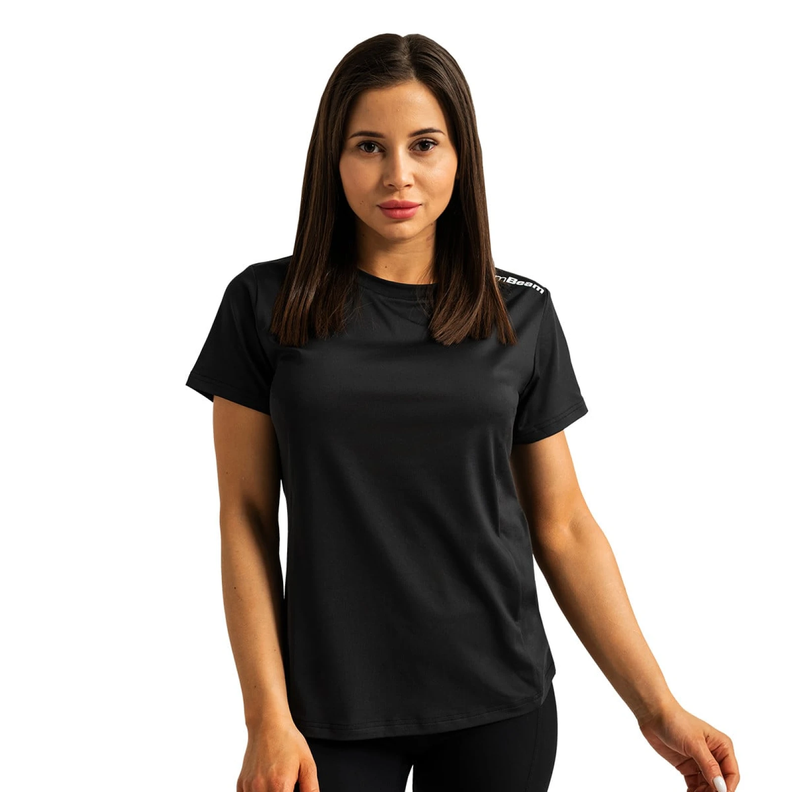 GymBeam Dámské sportovní tričko Limitless Black - Velikost: XL | Barva: čierna | Pohlavie: Dámské | Hmotnost: 0,17 kg | Balení: 125 · záber 3