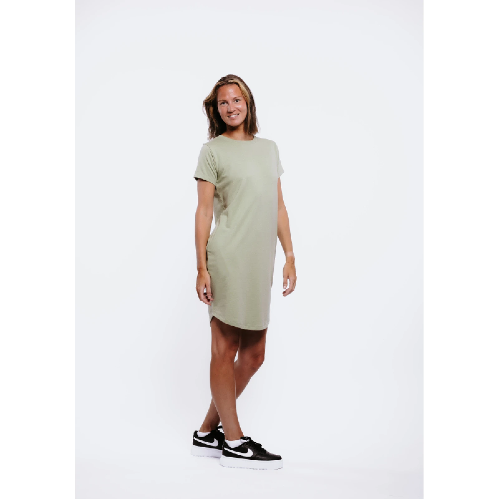 Dámské šaty AUTHORITY D-BASE II W olive · záber 2