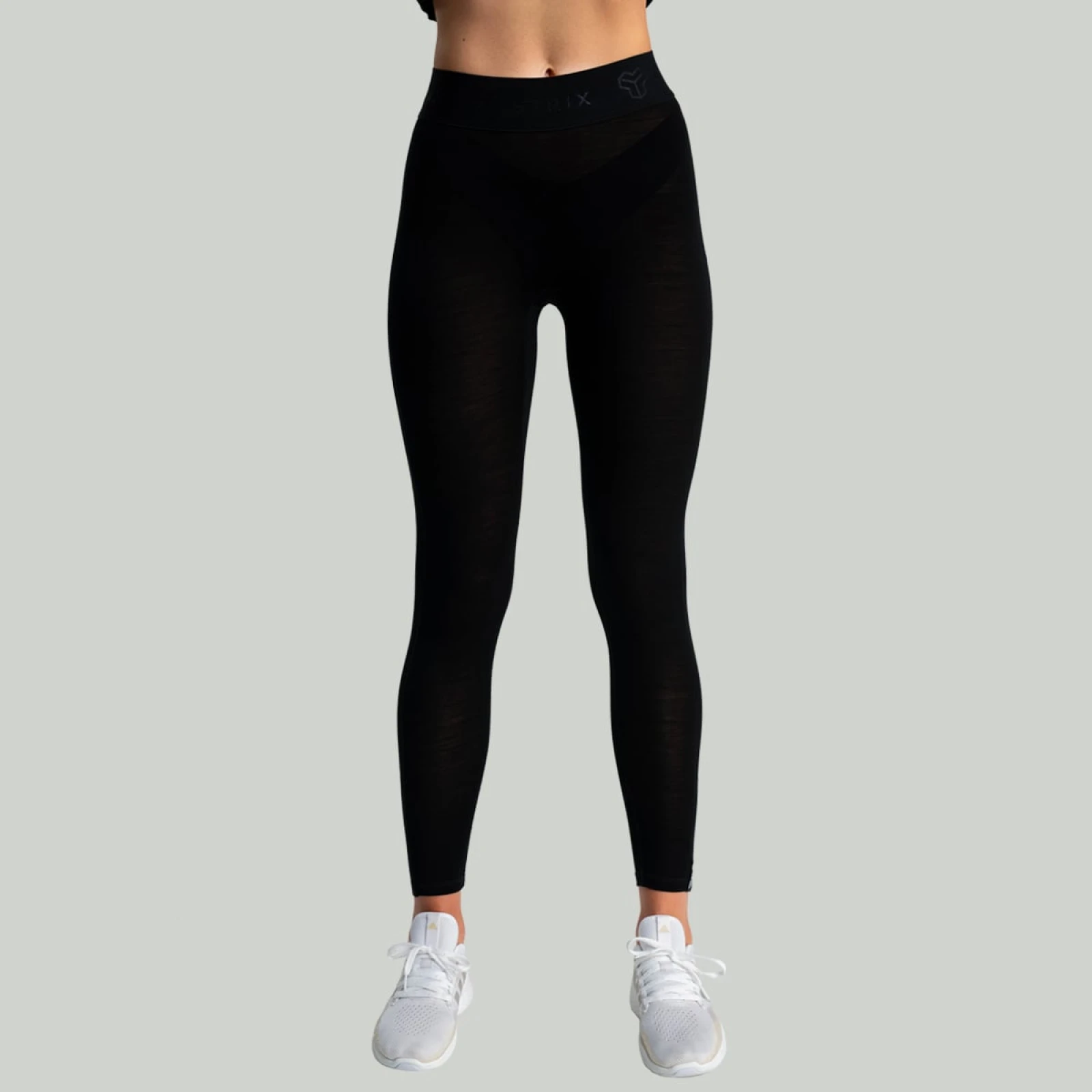 STRIX Dámské legíny MERINO I Black - Velikost: XL | Barva: čierna · záber 2