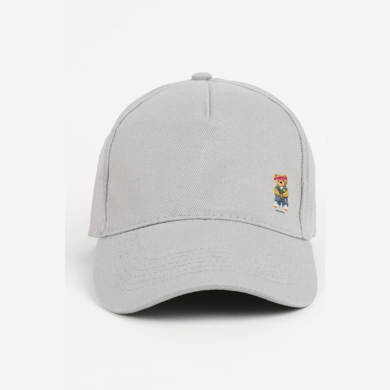 Kšiltovka Jockey, Barva Černá, s Potiskem Hypebeast Teddy · záber 7