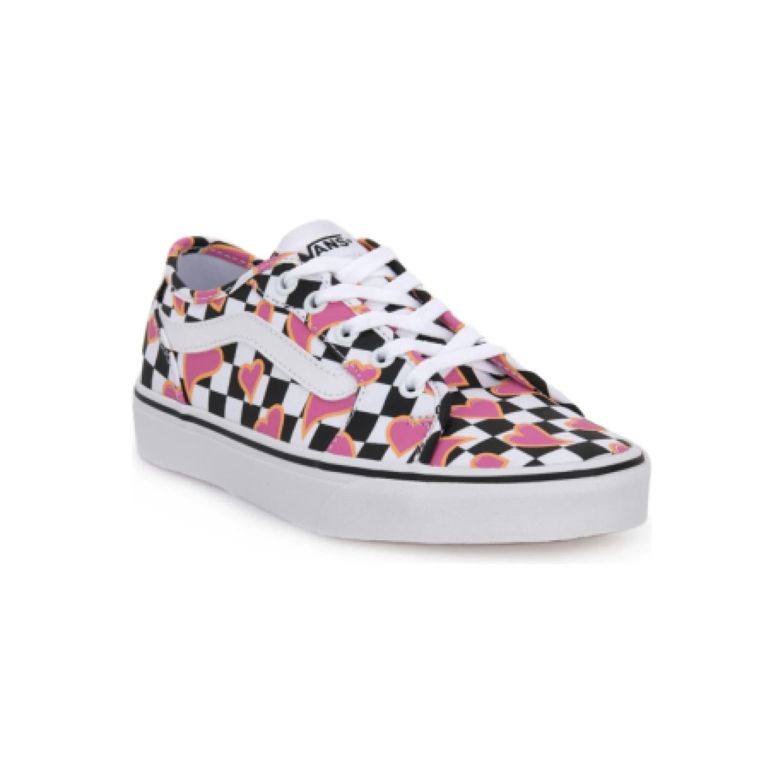 Dámská rekreační obuv VANS Filmore Decon (Hearts Checkboard) multi white · záber 1