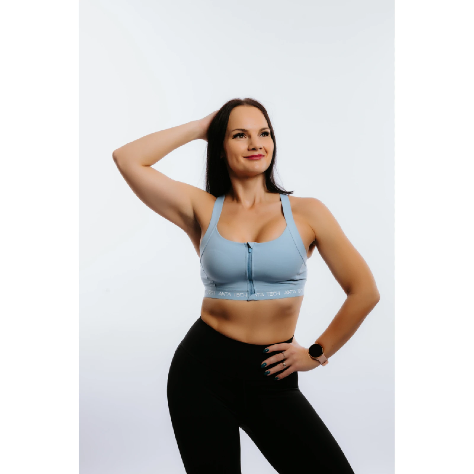Dámská sportovní tréninková podprsenka ANTA Tank-862227115-3-SS22_Q2-Space Grey · záber 3