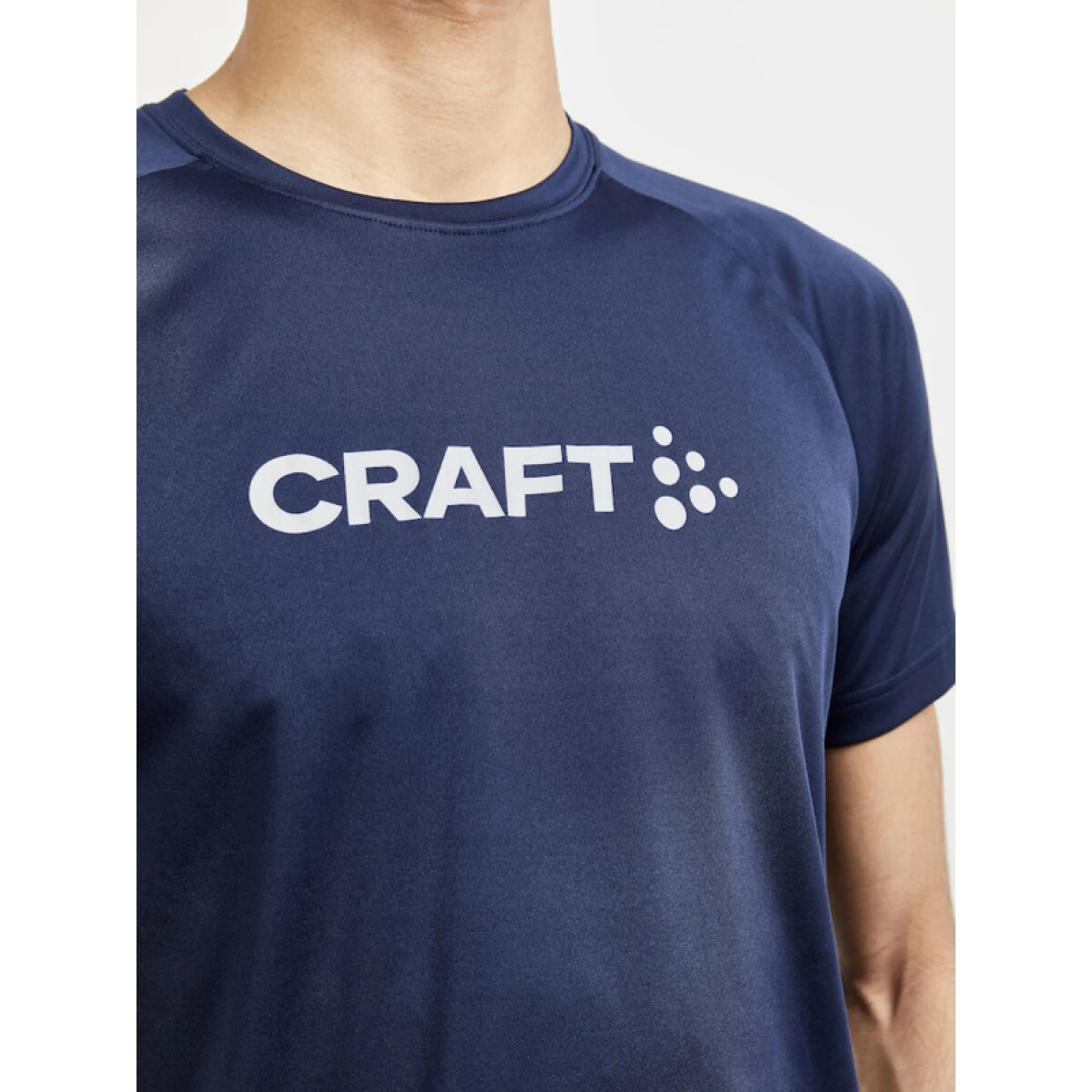 Pánské tréninkové tričko s krátkým rukávem CRAFT CORE ESSENCE LOGO TEE M - Pohlavie: Pánské · záber 4