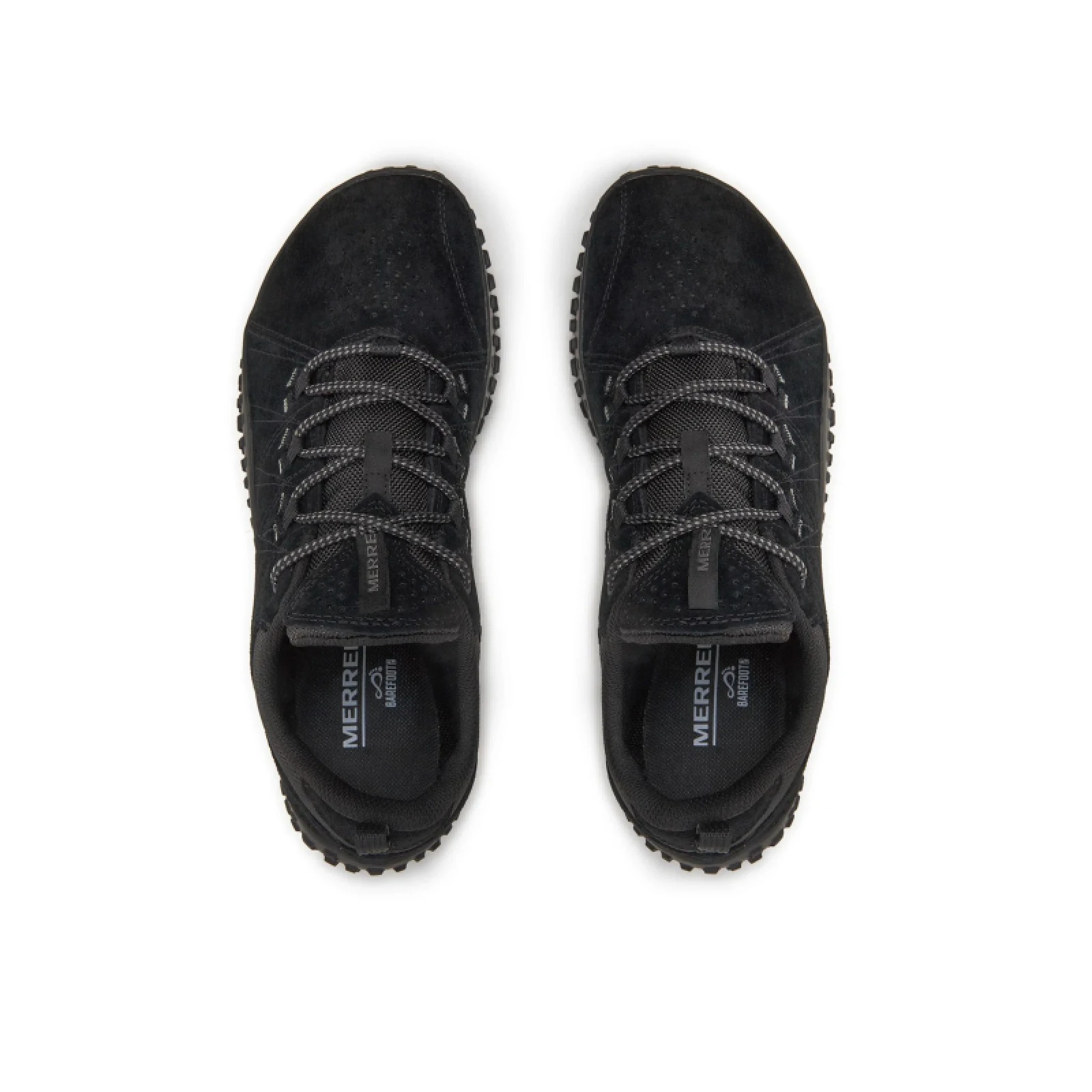 Pánská nízká turistická barefoot obuv MERRELL Wrapt M black black · záber 3