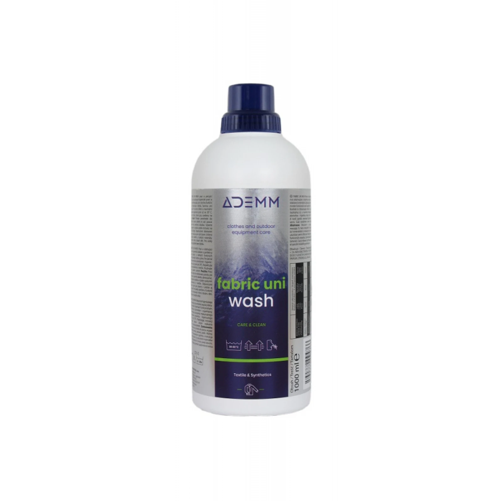 Ošetřující přípravek na textil ADEMM Fabric Uni Wash 1000 ml, CZ SK PL HU · záber 2