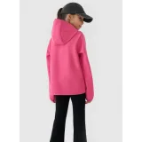Dívčí tréninková softshellová bunda s kapucí 4F JUNIOR SOFTSHELL JACKET-JWSS25TSOFF305-54S-PINK · záber 4